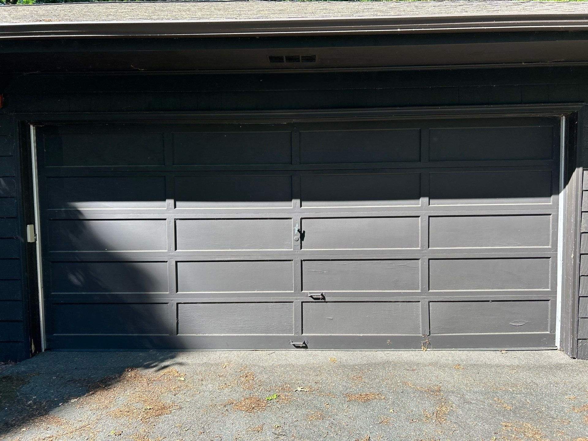 Garage Door Installation using Amarr Olympus Garage door by DiGiorgi Roofing and Siding Inc