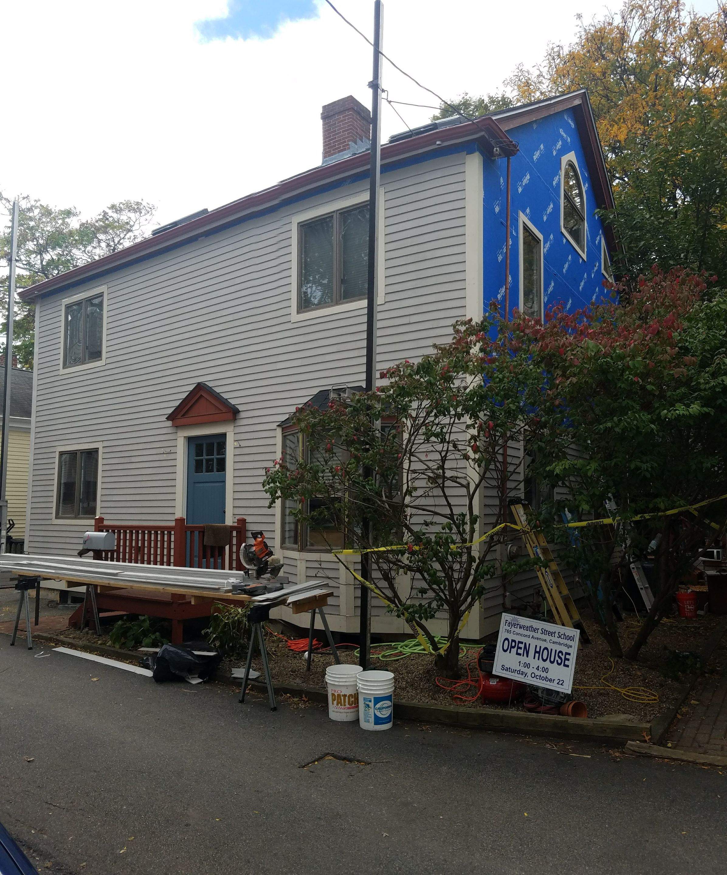 Siding Installation using Cedar Clapboard by Loyalty Exterior Solutions 