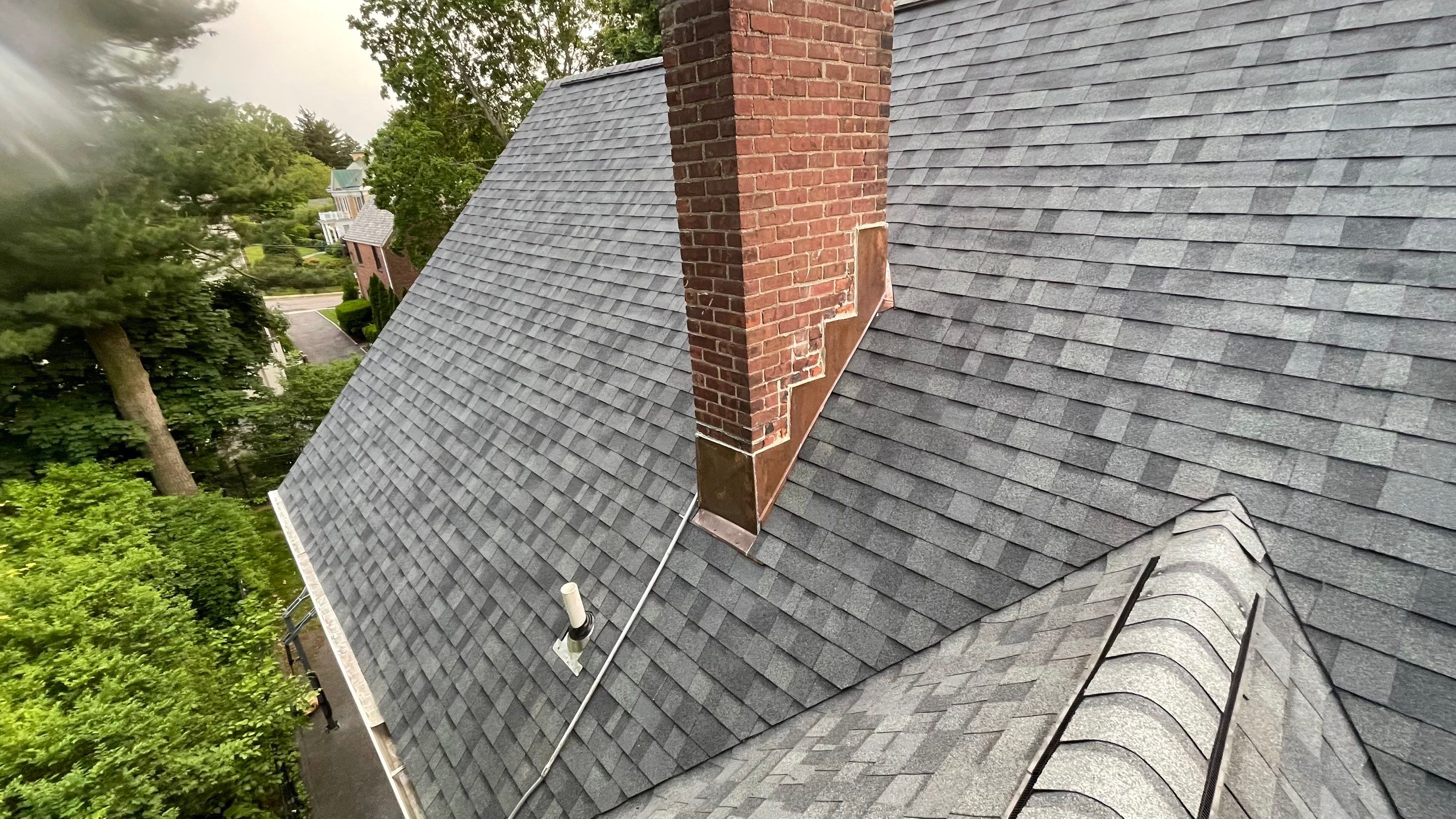 Project in Yonkers by The Energy Efficient Roofer & George's Seamless Gutters