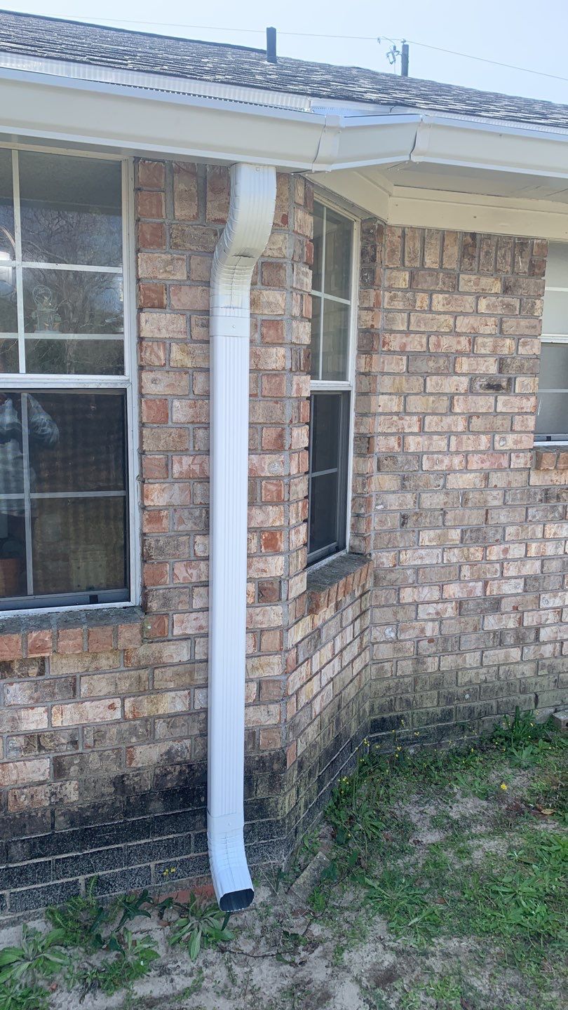 7-Inch Seamless Gutter System Upgrade in Pensacola FL by Gutter Professors