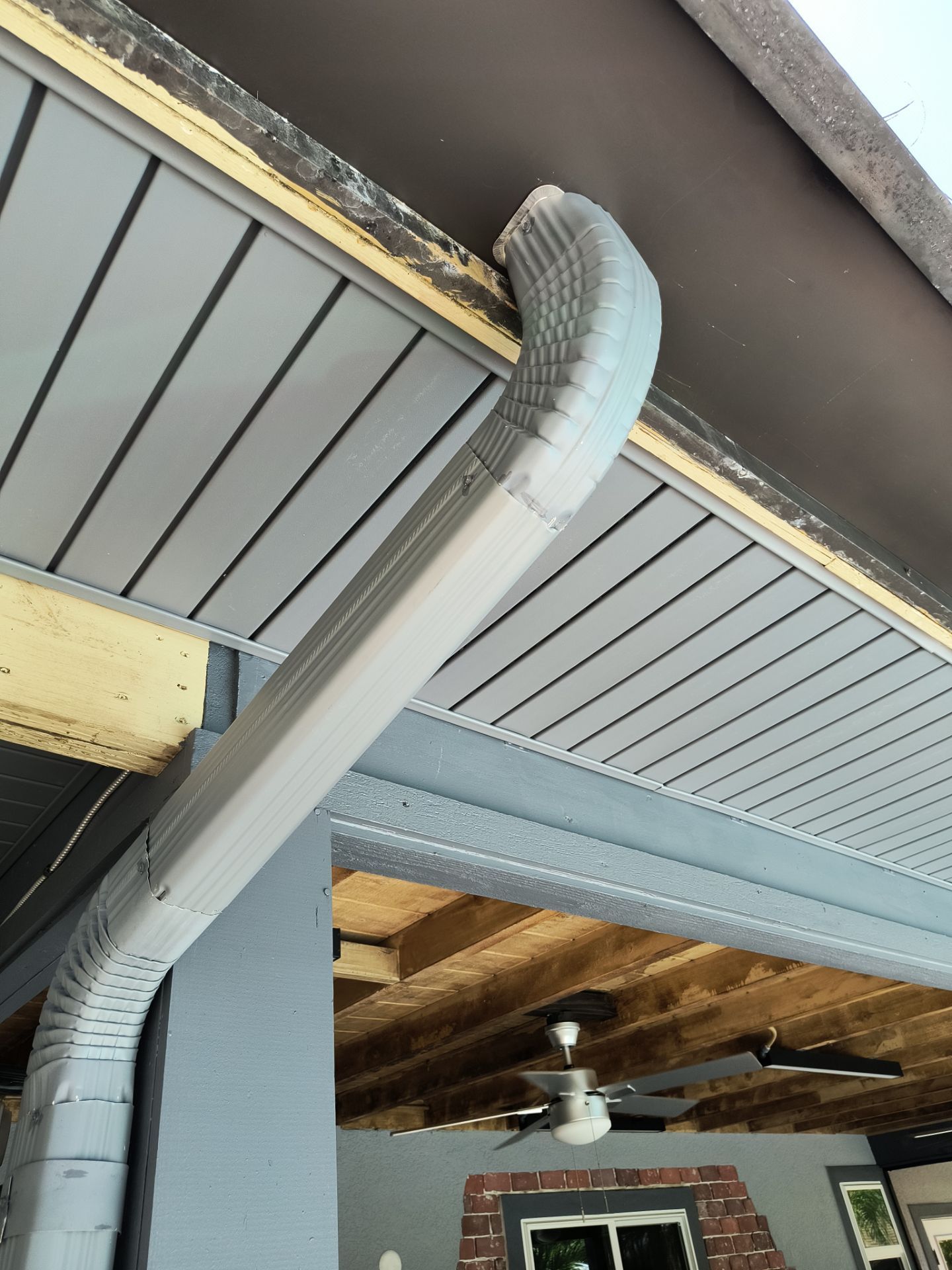 Soffit and Fascia Installation in Fort Myers FL by Gutter Professors