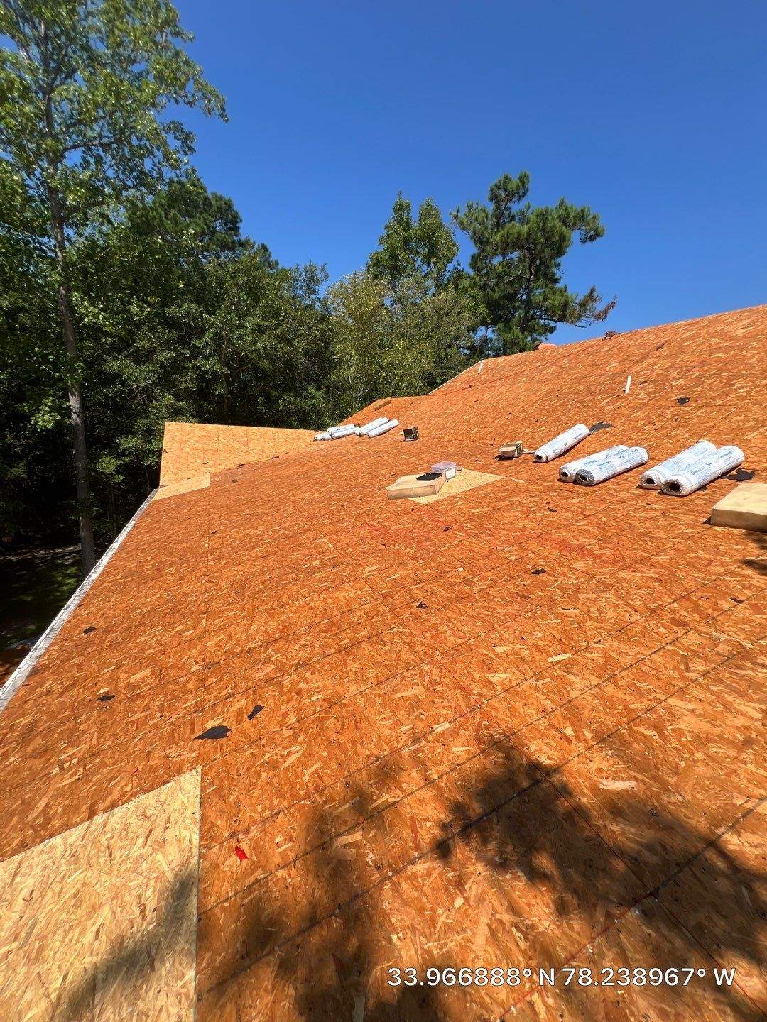 Winding River Plantation Storm Damage Insurance Claim Roof Replacement in Bolivia, NC by RGR Construction and Roofing, LLC