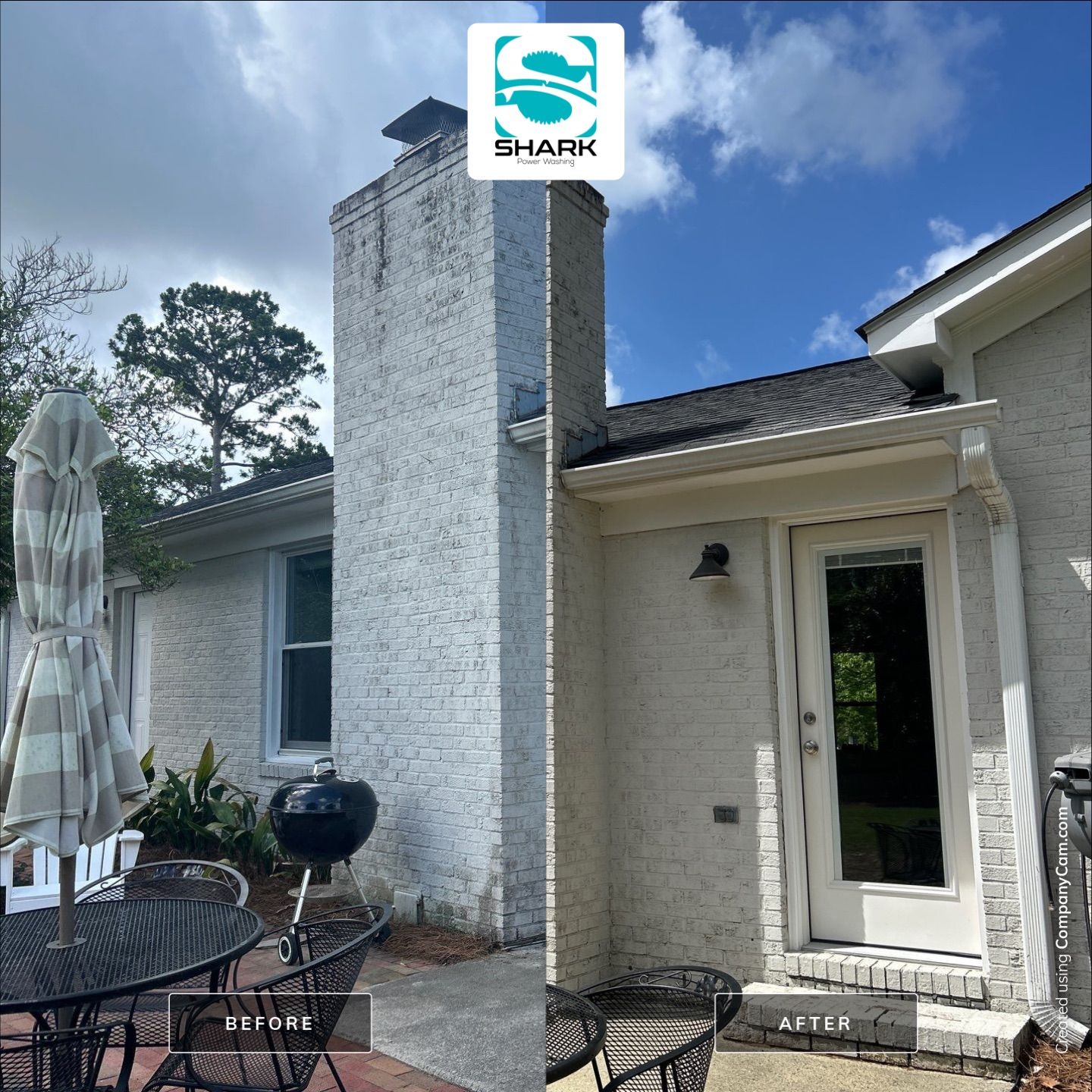 House Washing in Wilmington by Shark Power Washing