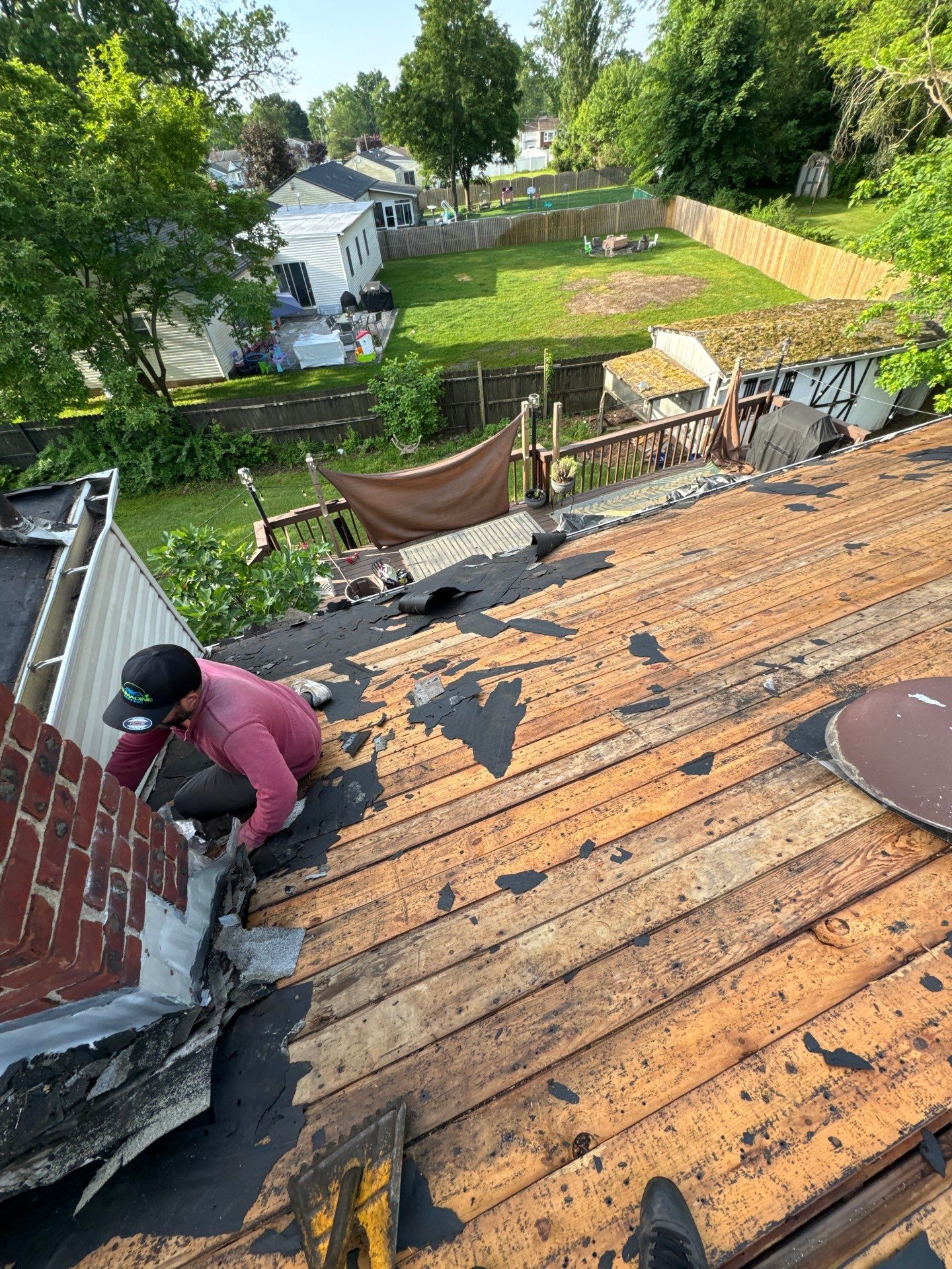 Harvest Blend Shingles by Reimagine Roofing
