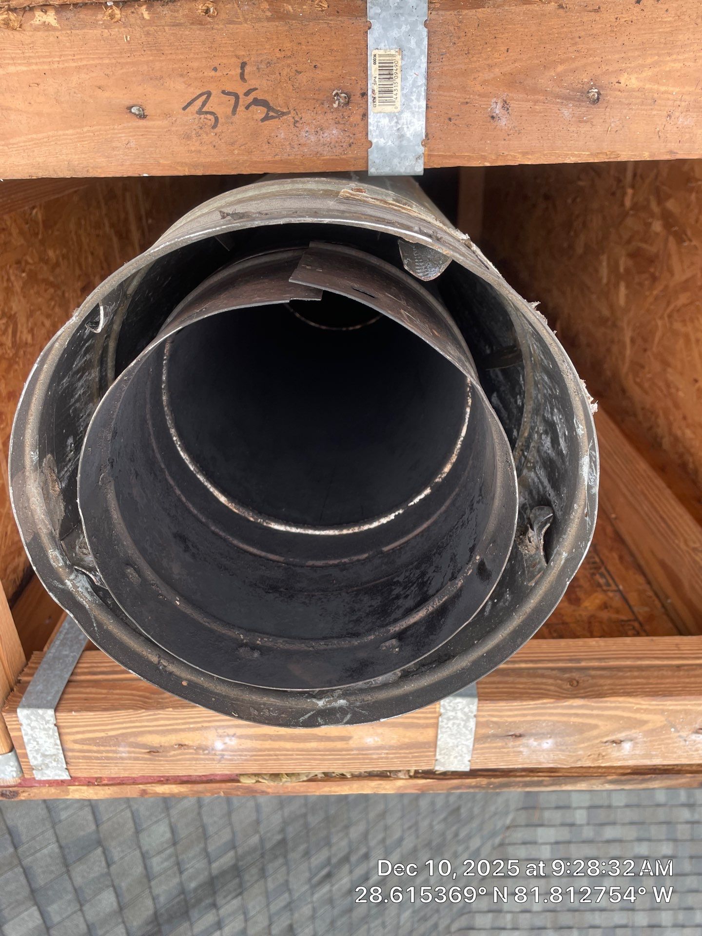 Chimney Chase Pan Replacement in Groveland by Hygienic Air, Inc