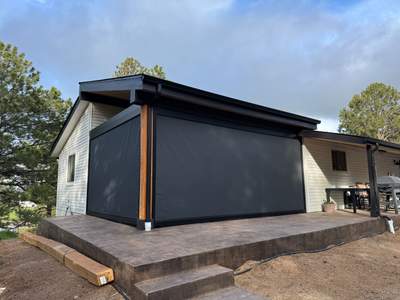 Motorized Screens using Progressive MagnaTrack Screens