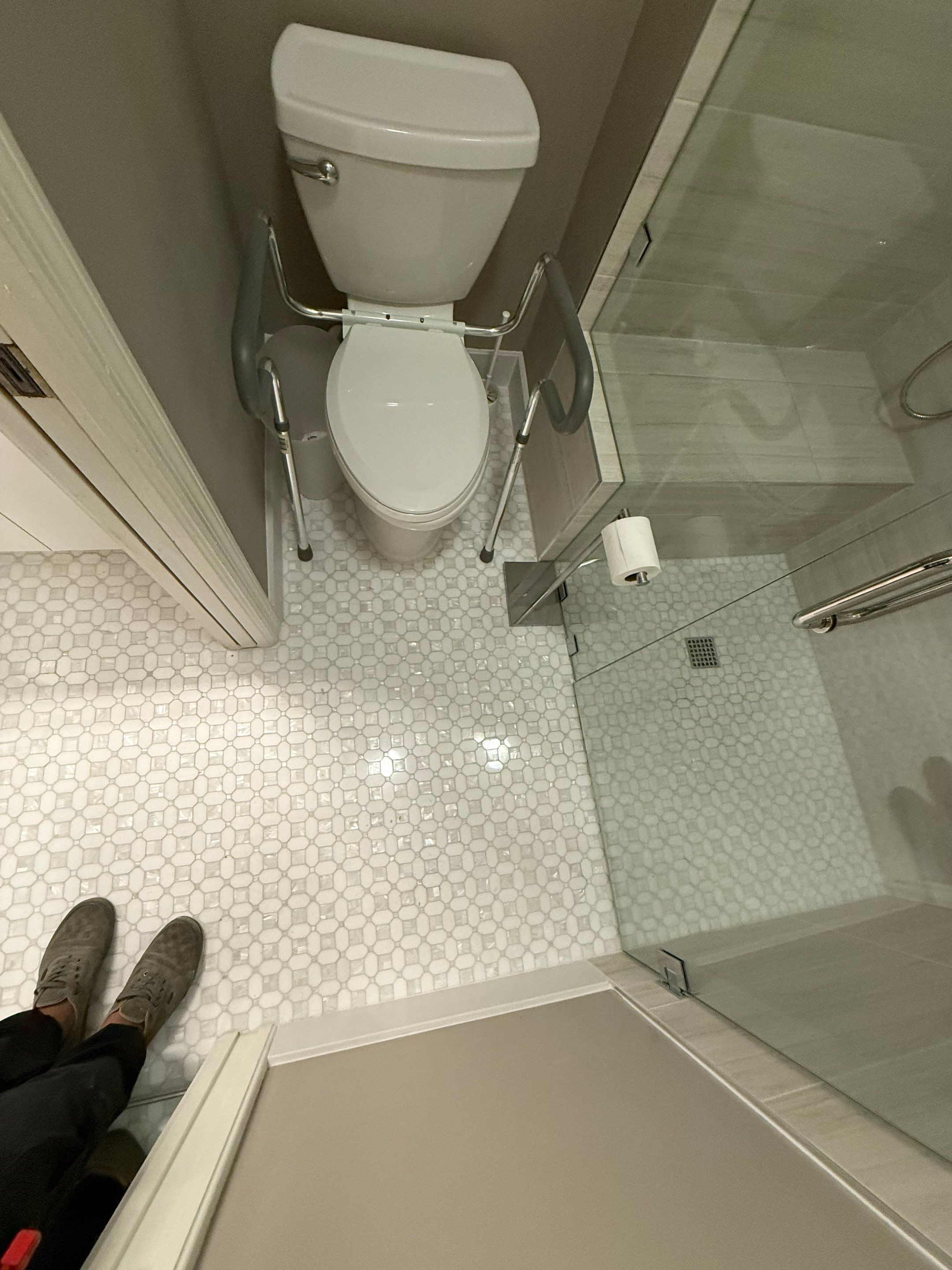 Walk-In Shower - Delray Beach by Hevi Tile