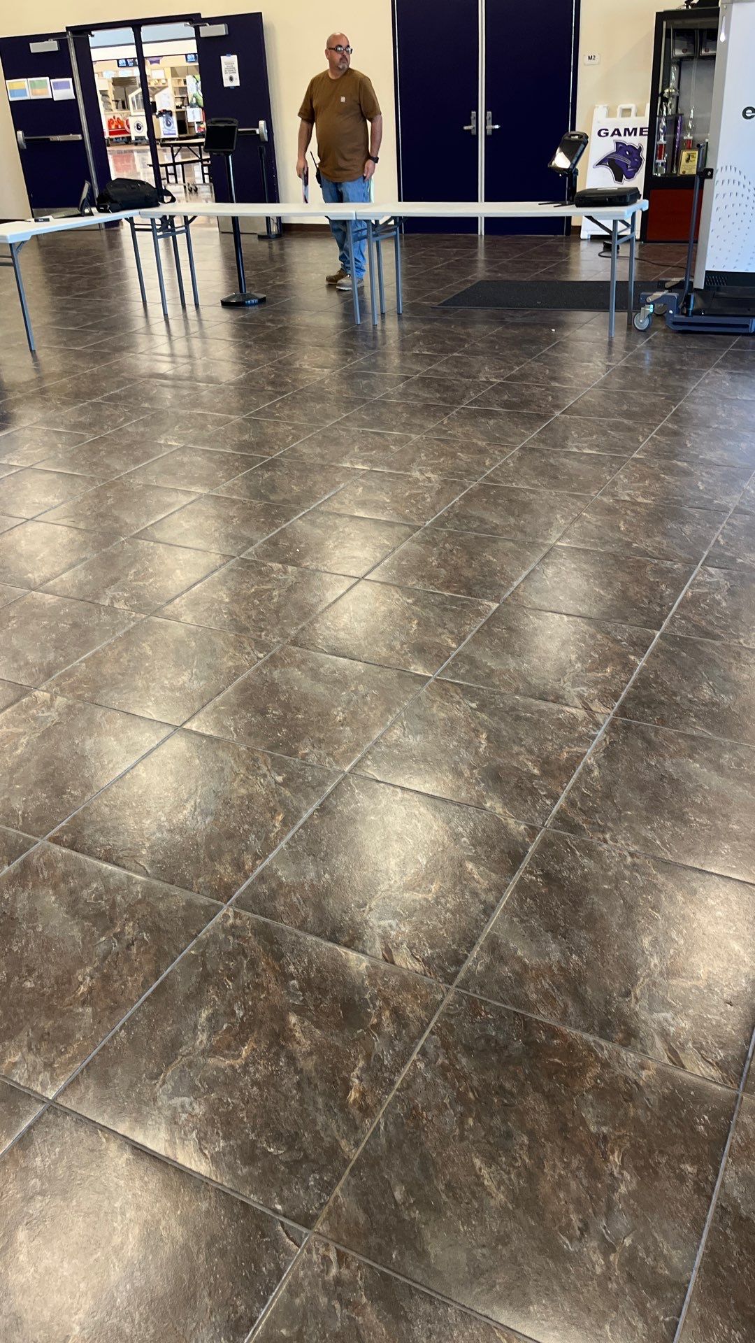 Custom Concrete Coating at Pacheco High School by Lancaster Painting