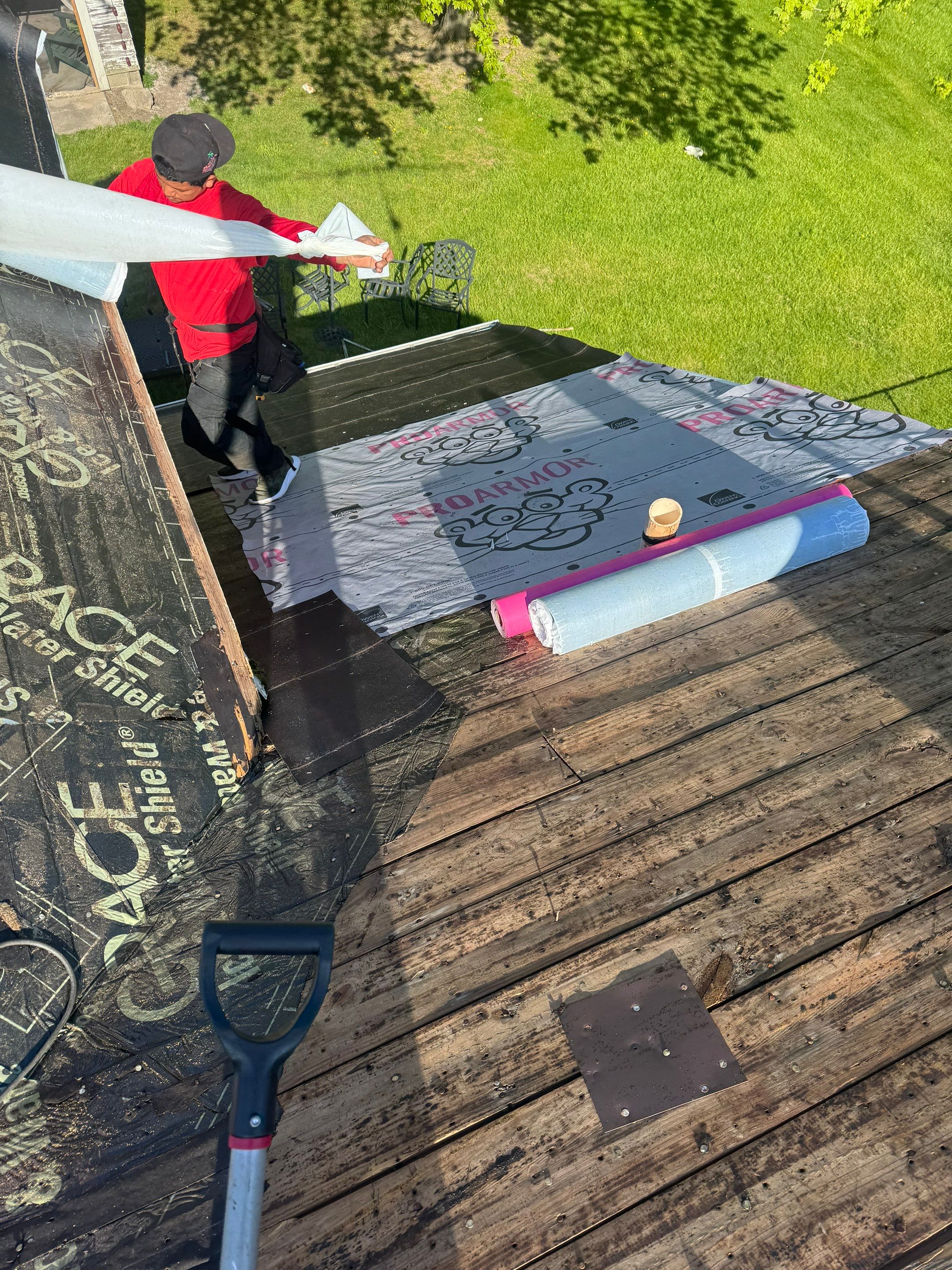 Roof Replacement using Owens Corning Duration Flex by 180 Contractors