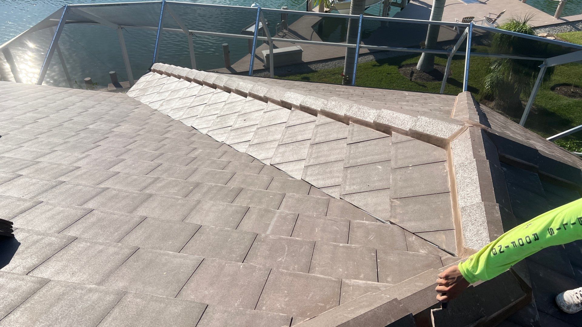 Residential Roofing Installation using Tile by Durabilis Roofing INC