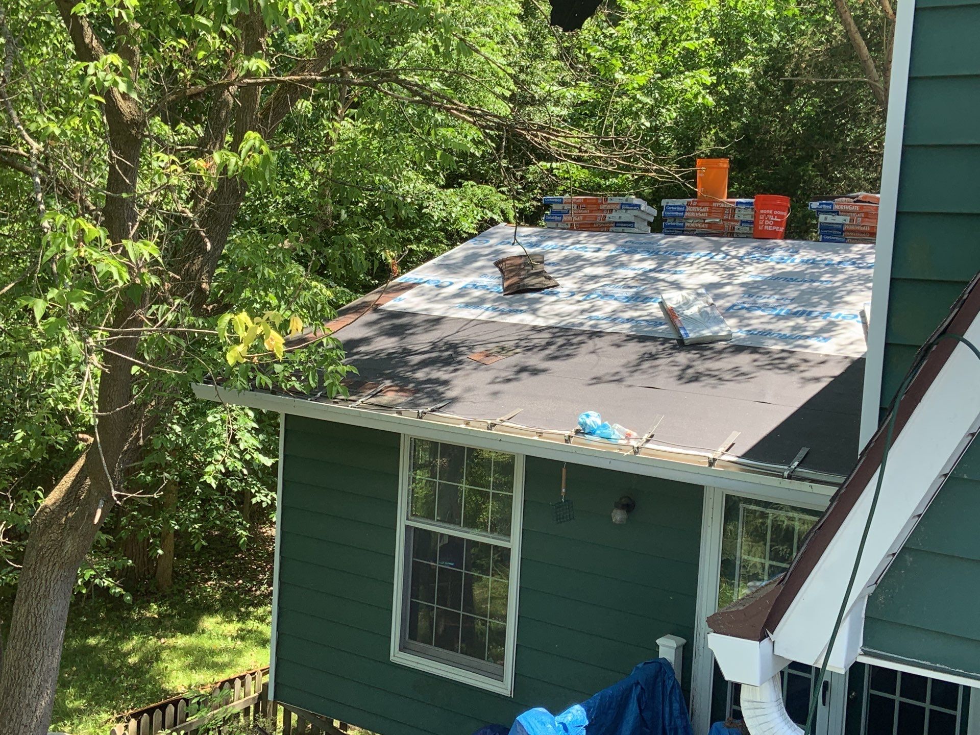Roof Replacement using CertainTeed Landmark by 180 Contractors
