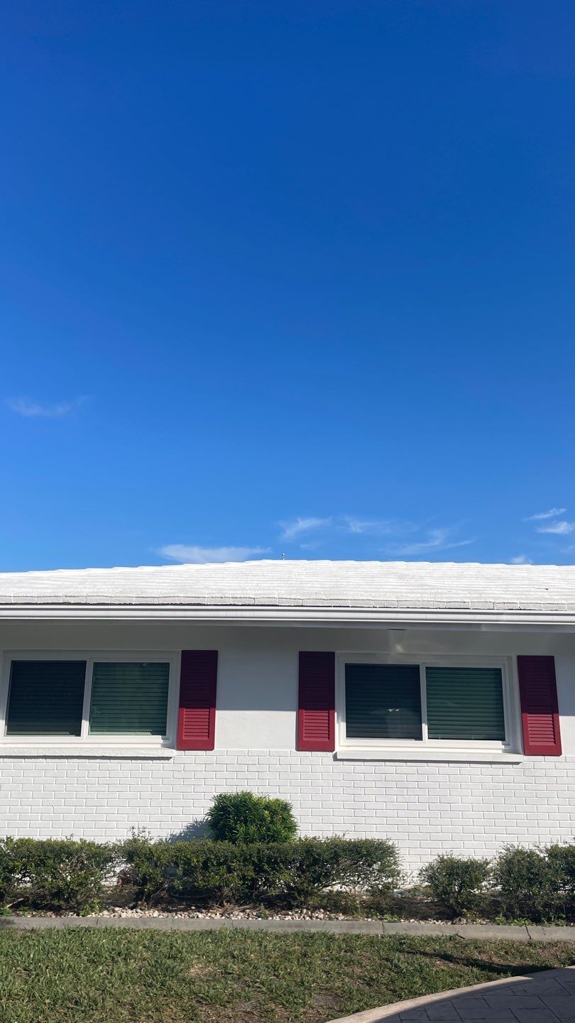 Facia and Soffit Repair using Vinyl Soffit by Four Peaks Roofing