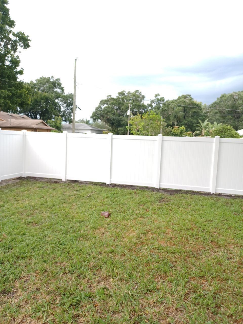 Sarasota, FL 6ft. Tall White Vinyl Privacy Fence by Asap fence and gates, LLC