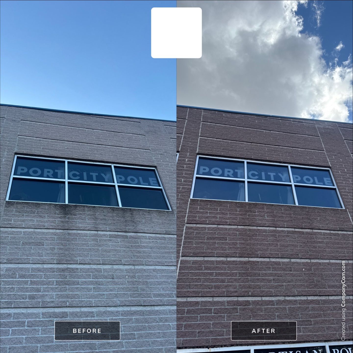 Building Washing in Wilmington by Shark Power Washing
