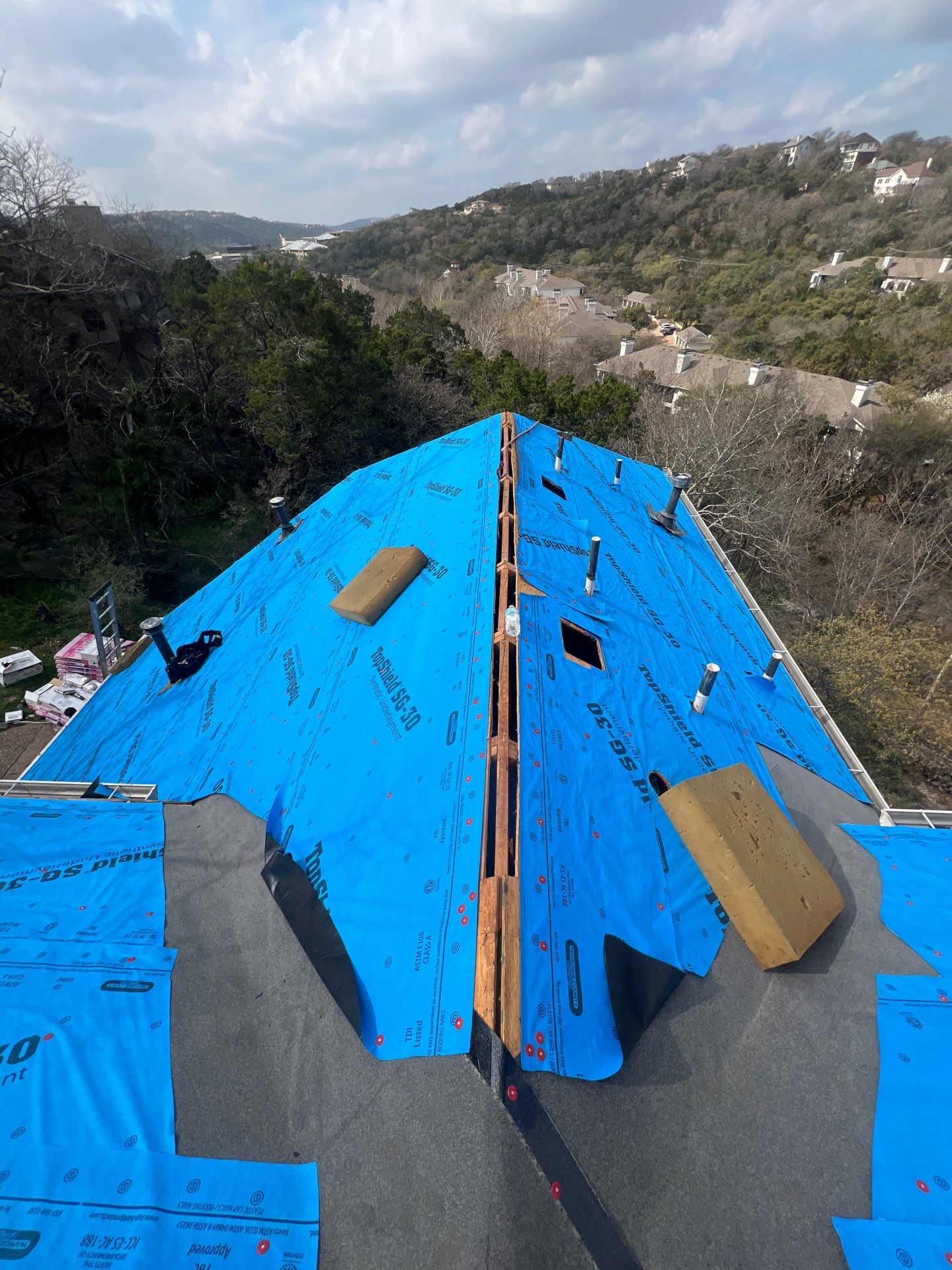 Project in Austin by Rhino Roofing and General Contracting, LLC