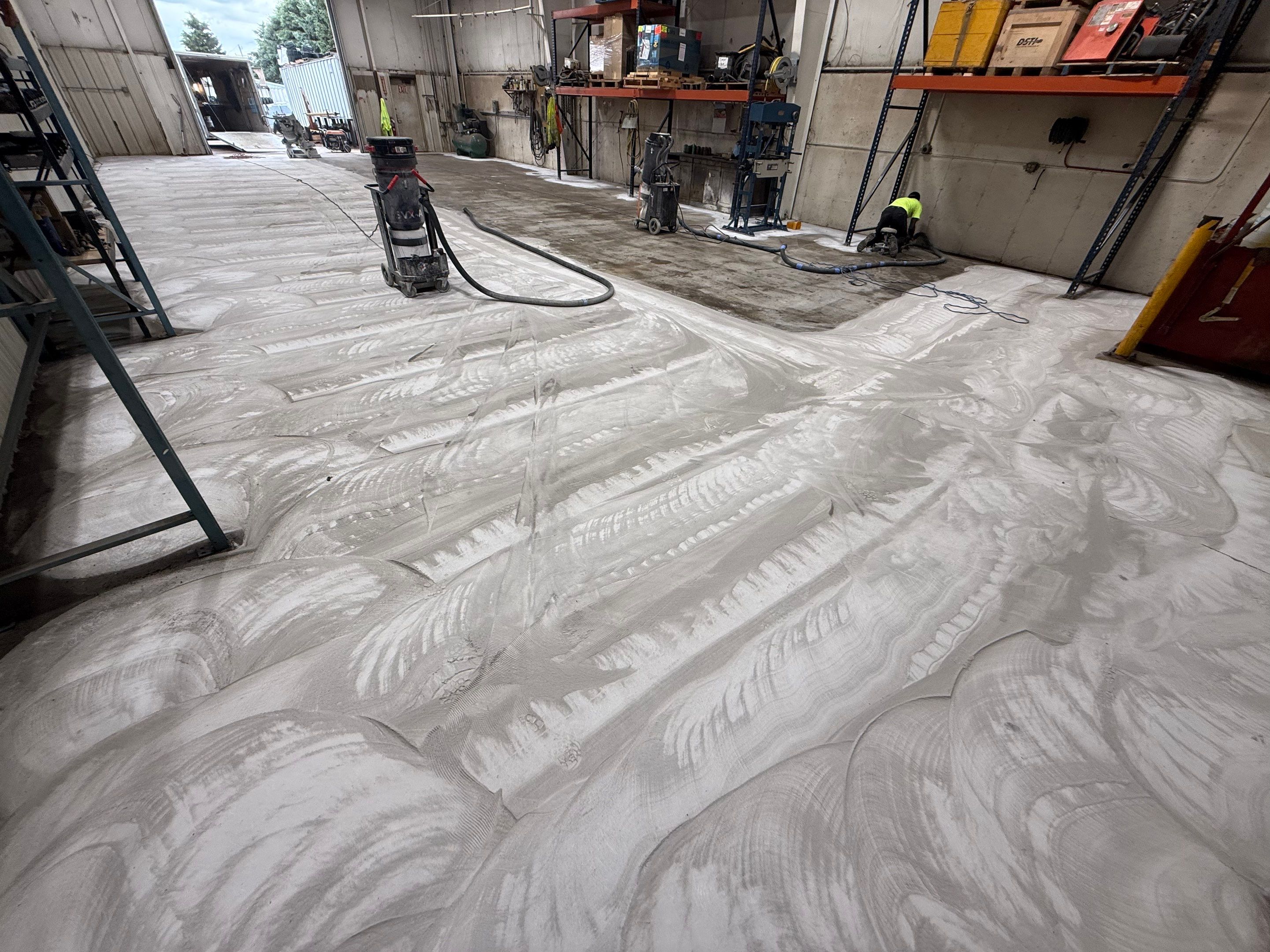 Commercial Concrete Coating and Floor Refinishing in Sioux Falls by Select Painting, Coatings & Garage Cabinets