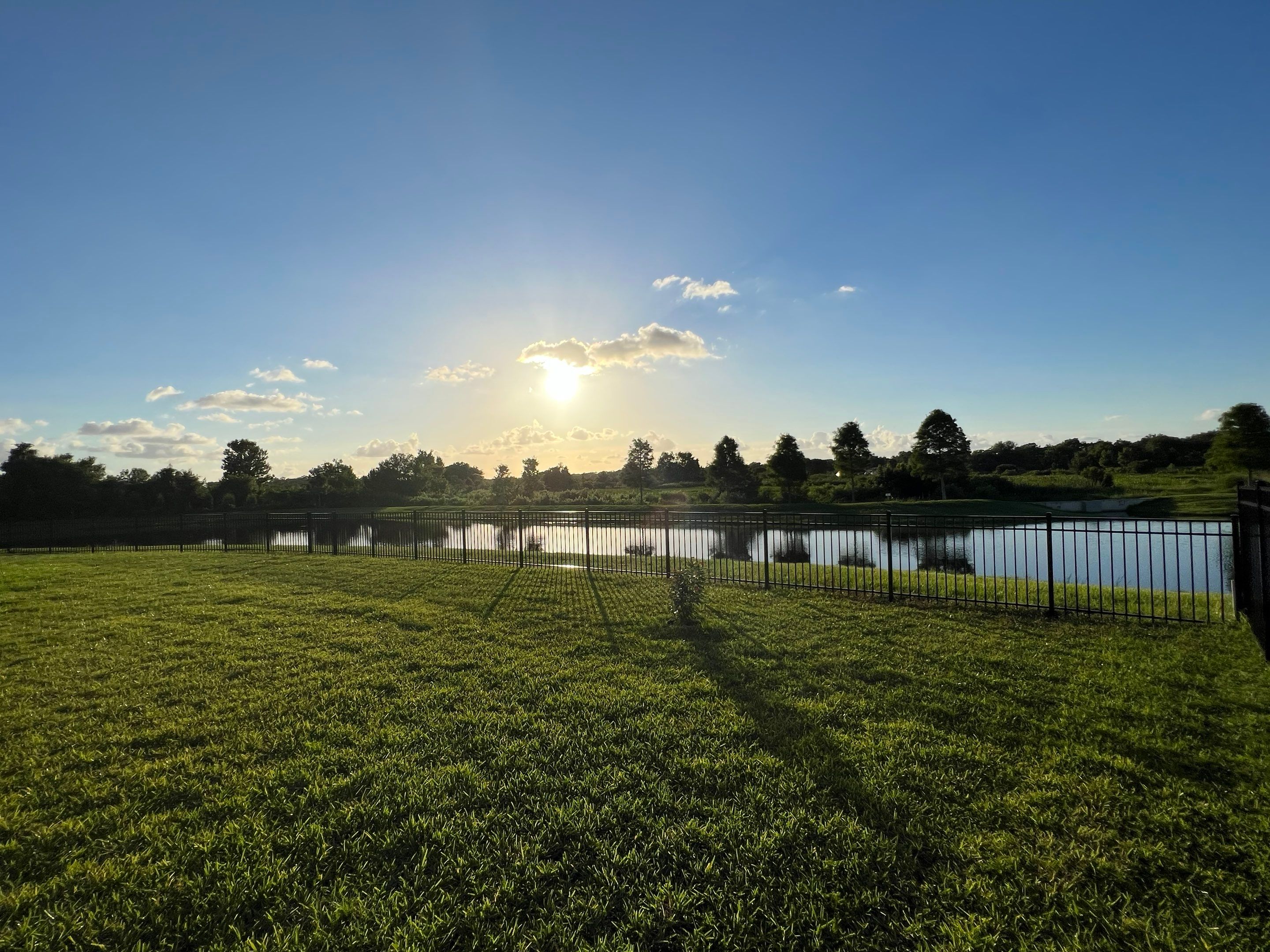 Parrish, FL 4ft. Tall 3-Rail Black Aluminum Fence by Asap fence and gates, LLC