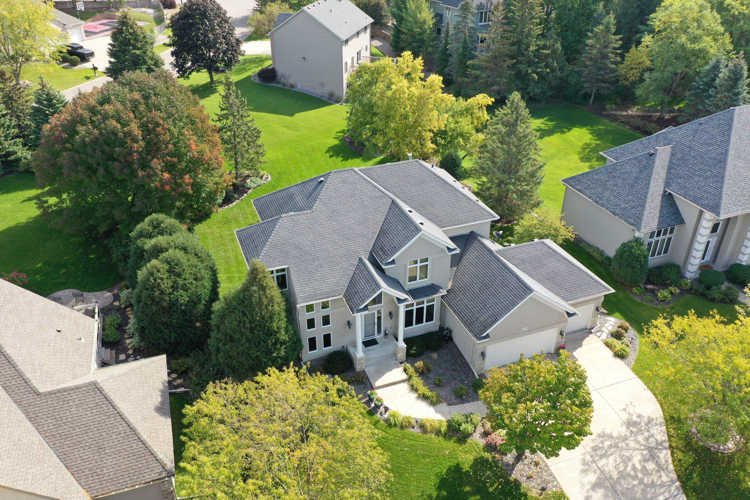 Residential Roofing Installation using Certainteed Landmark Moire Black by MODERN EXTERIOR SYSTEMS