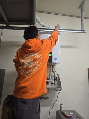 Water Softener, Moen Flo, and Tankless Water Heater Installation