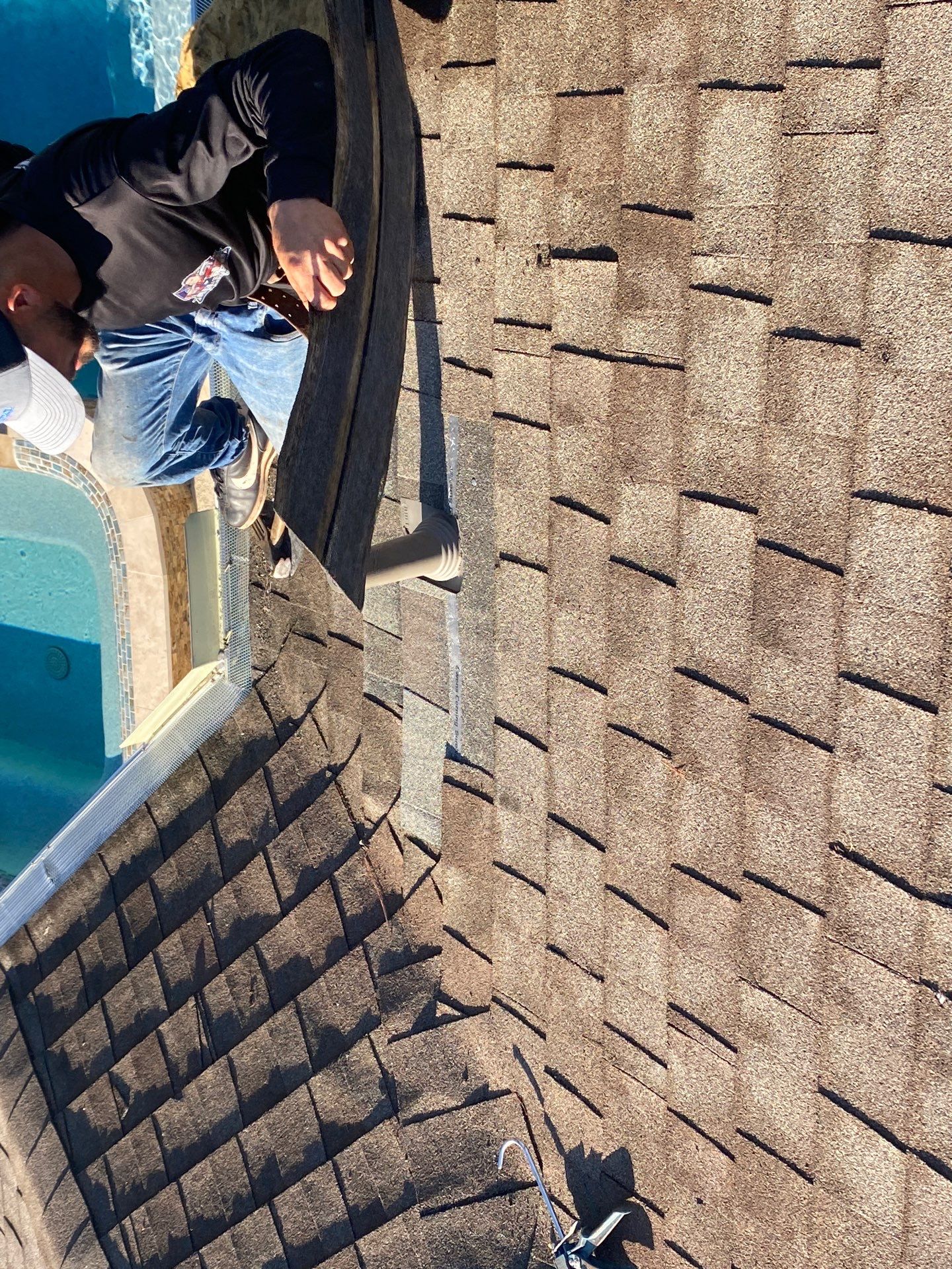 Residential Roofing Repair using Owen's Corning Duration (Lifetime) Shingles by Roof Repair Company