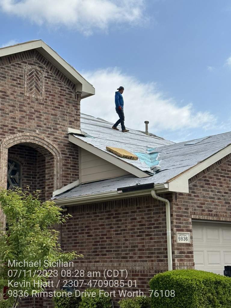 Project in Fort Worth by Zeus Exteriors