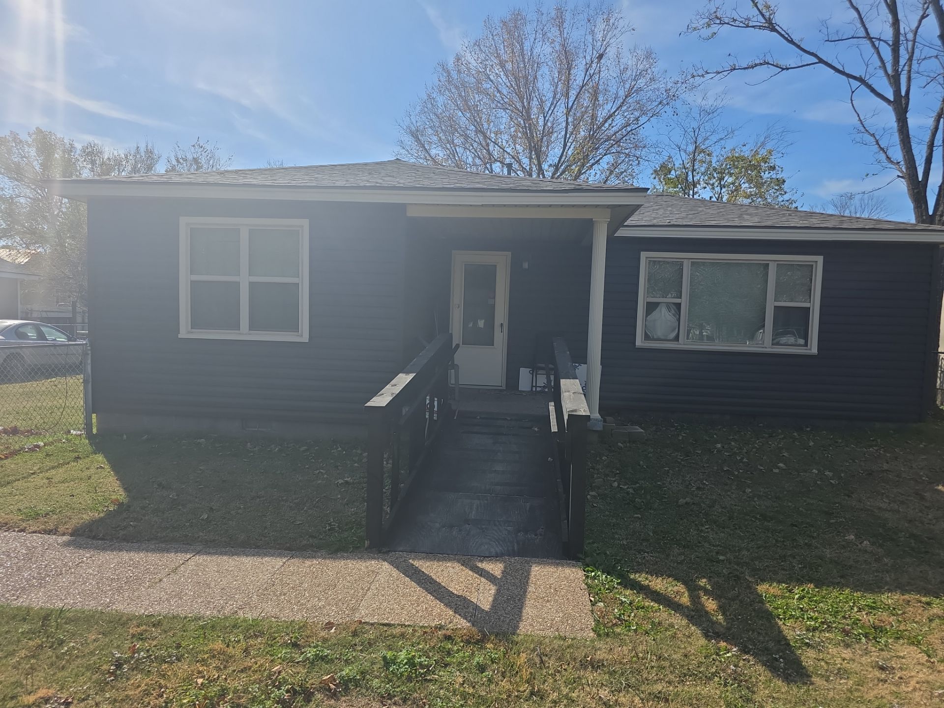 Hail damage & tornado damage restoration.  by In & Out Construction & Remodeling, LLC