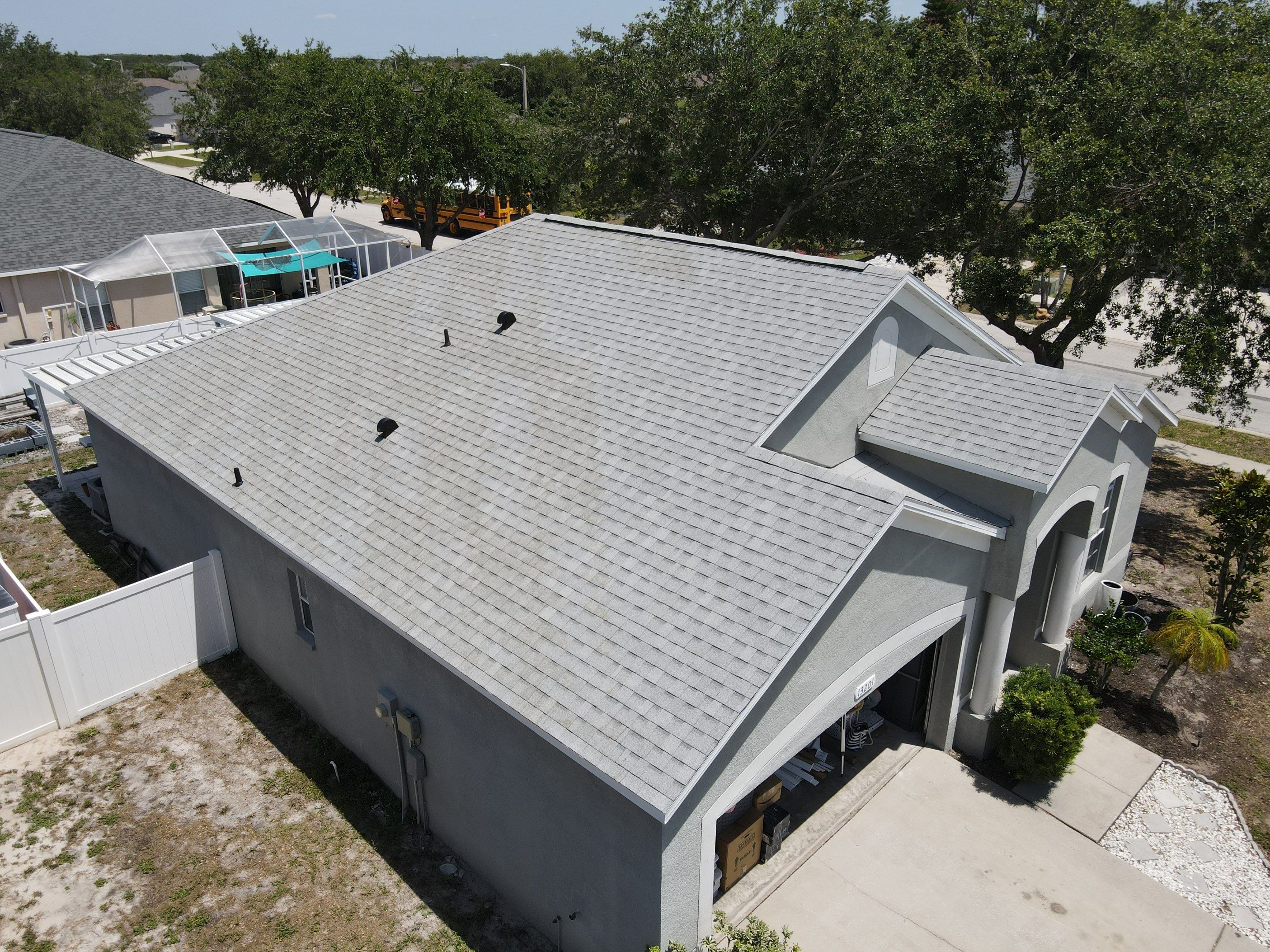 Roof Replacement in Riverview, FL. by Steadfast Roofing 