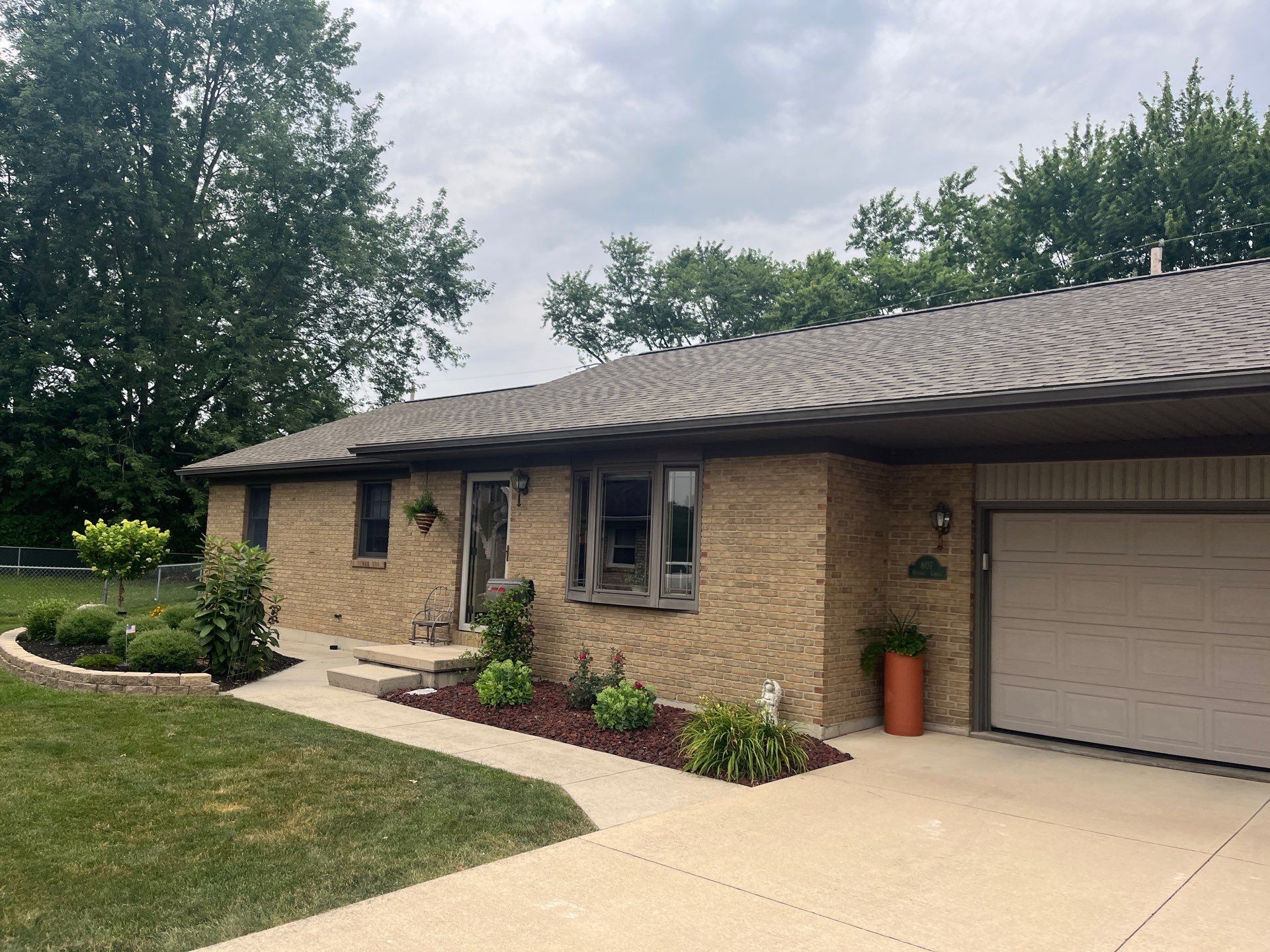 Residential Roofing Installation using GAF Timberline HDZ Weathered Wood by Nitro Roofing and Construction