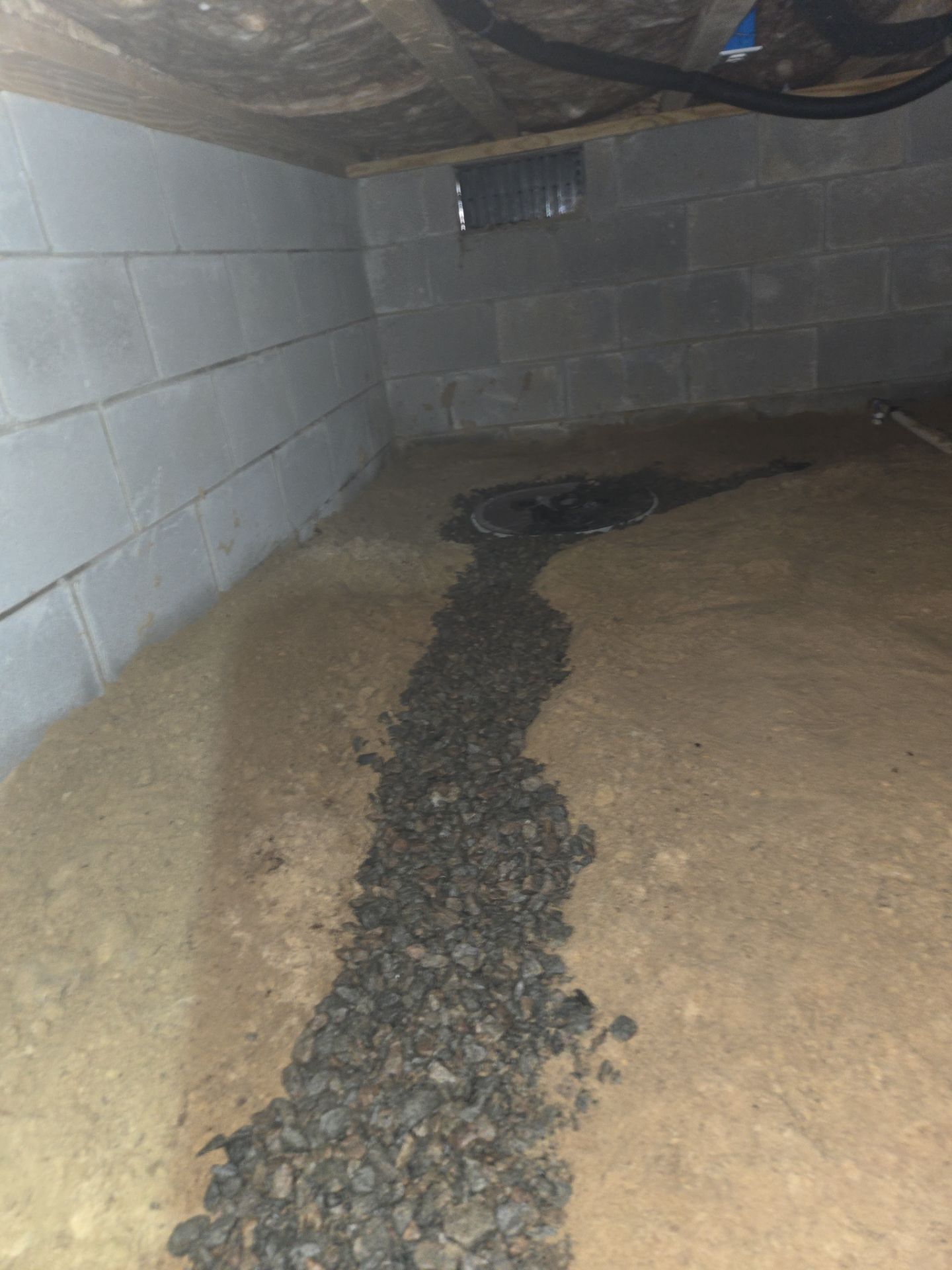 Project in Smithfield by Patriot Crawl Space Repairs