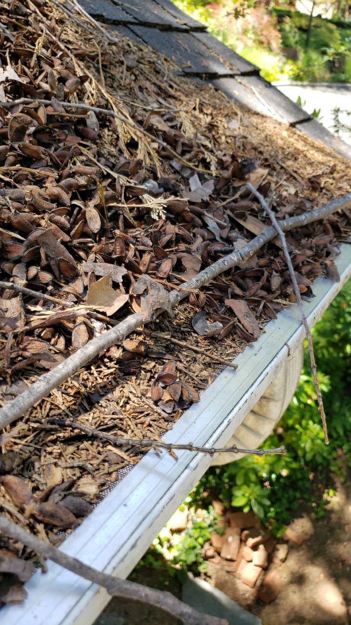 Gutter Installation using Englert LeafGuard Gutters by Byers Enterprises 