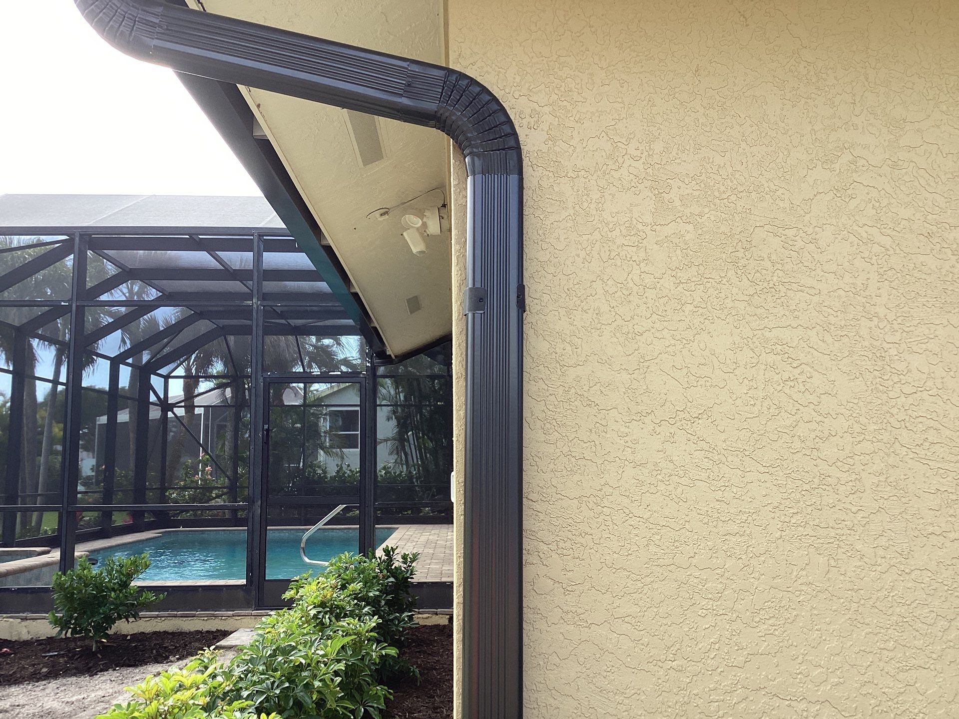 Full Gutter System Installation in Sanibel FL by Gutter Professors