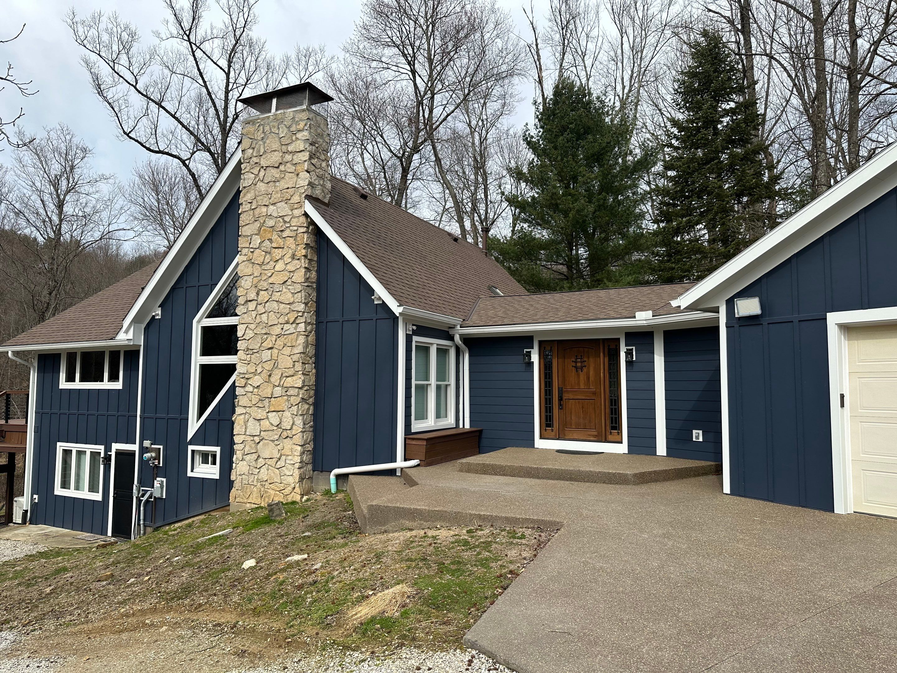 Siding Installation using James Hardie Board & Batten Siding by Best Roofing & Siding Company