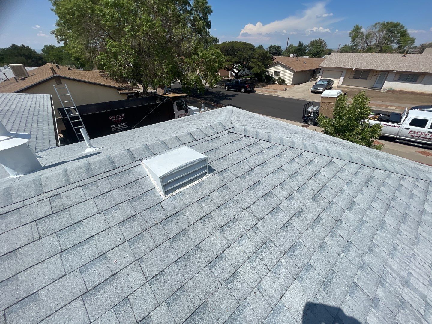 Asphalt Shingle Roof Replacement Installation in Albuquerque by Doyle Roof Masters Inc