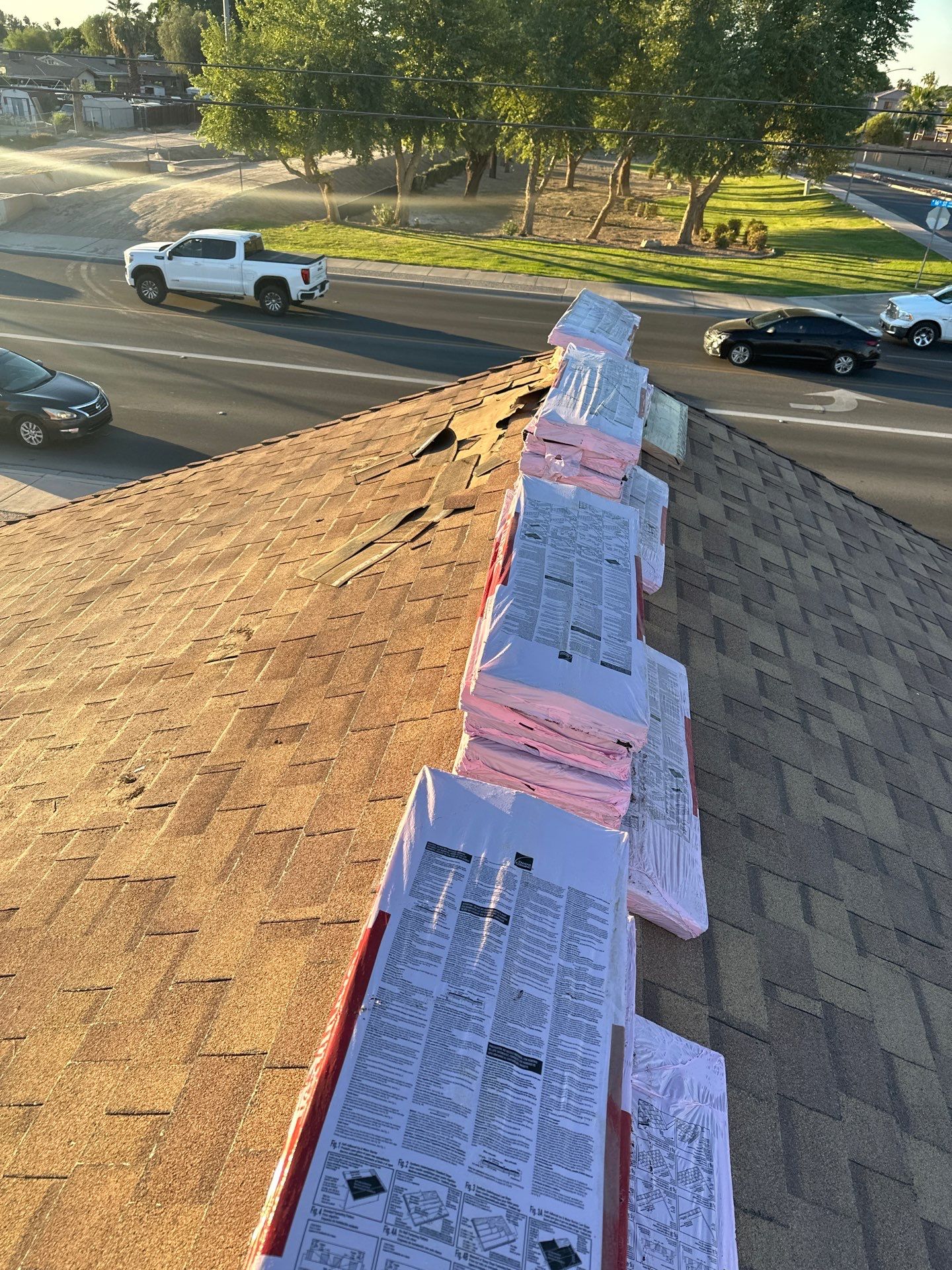 Desert Tan Shingles by Reimagine Roofing