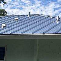24ga 1.5" Snap-Lock Mill Finish  by Total Roofing System The Metal Roof Experts