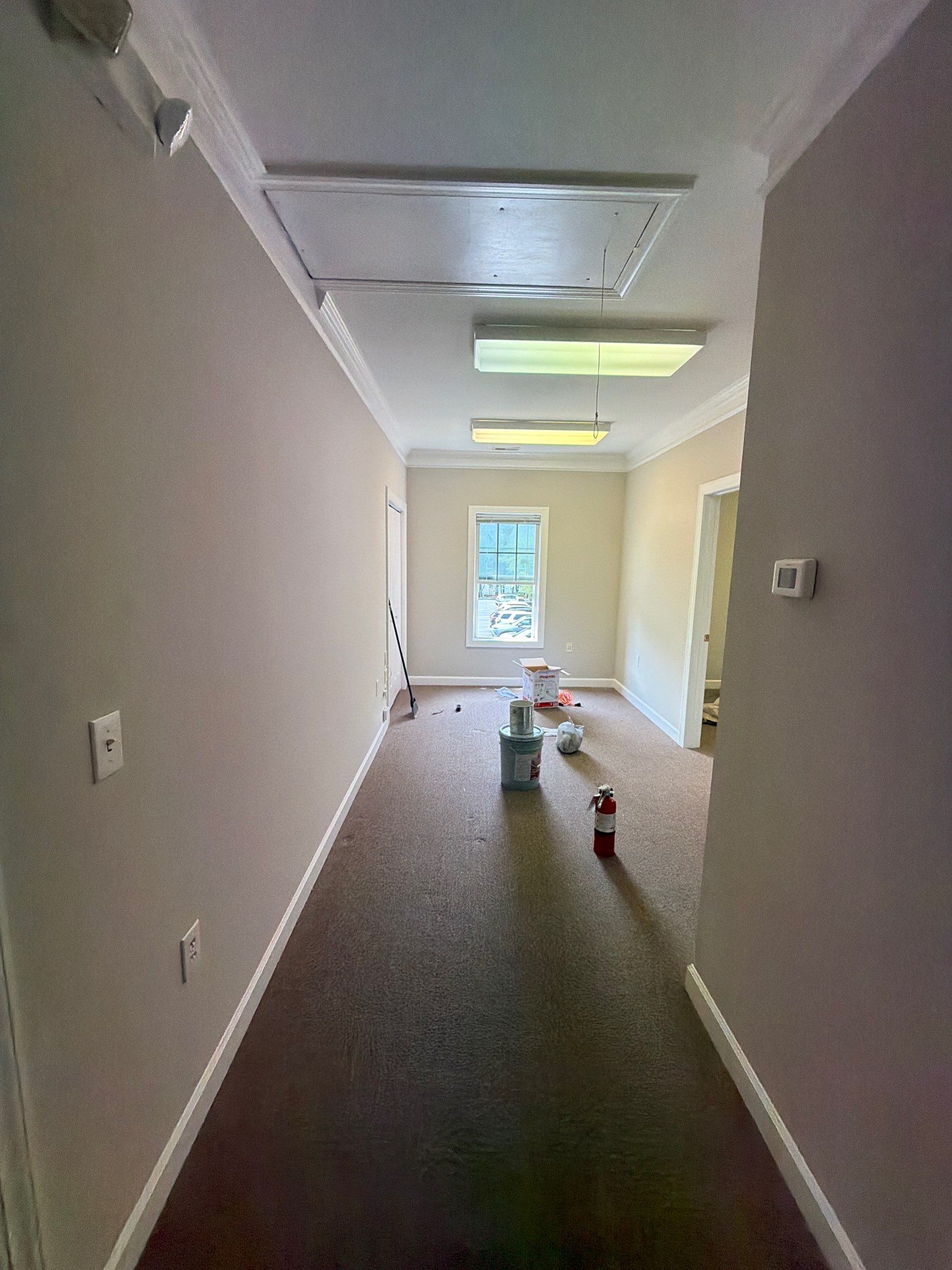 Interior Commercial Office Painting and Suite Refresh in Raleigh by Billy Weatherspoon Contractor