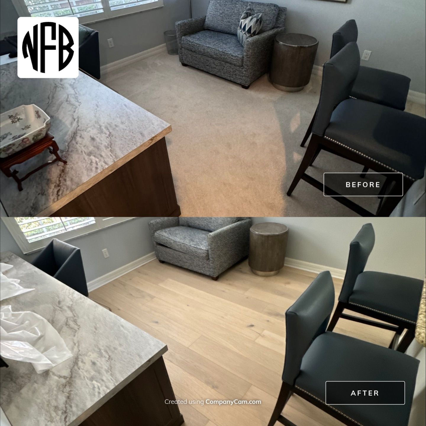 Estero Condo Remodel  by Naples Flooring Boutique