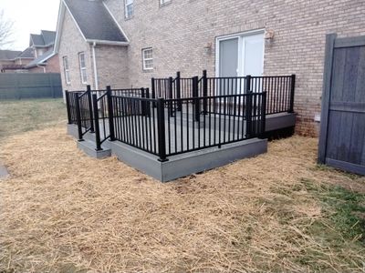 Deck Replacement using Trex Decking and Railing