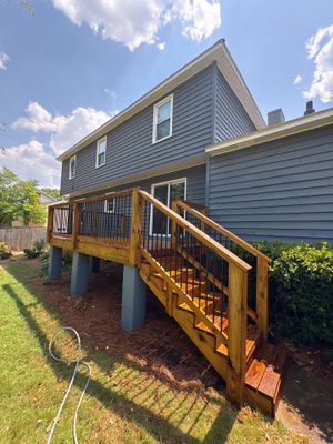 Deck using Wood Sealant