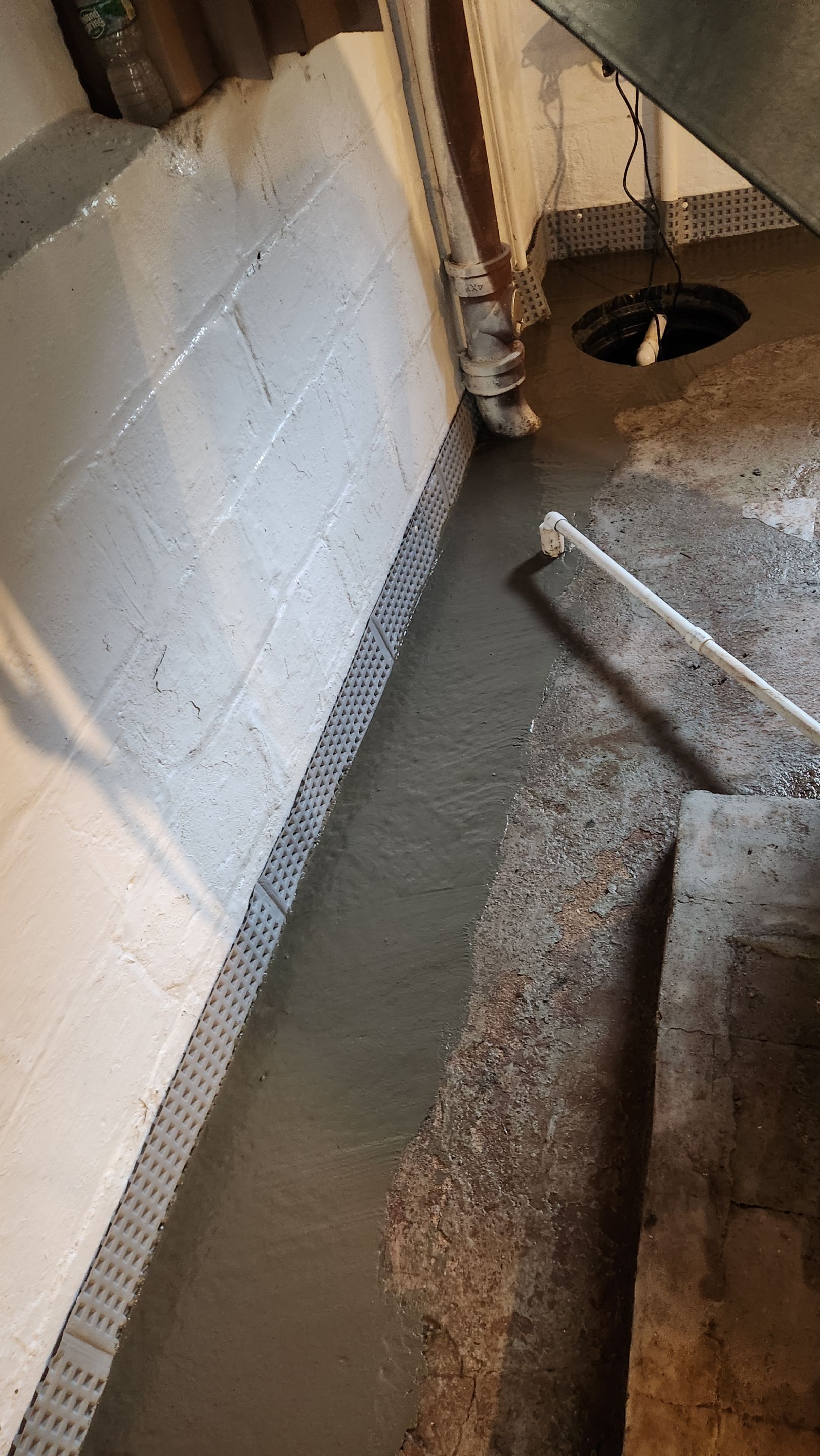 Interior French Drain South Orange, NJ by Pure Service Pro, LLC 