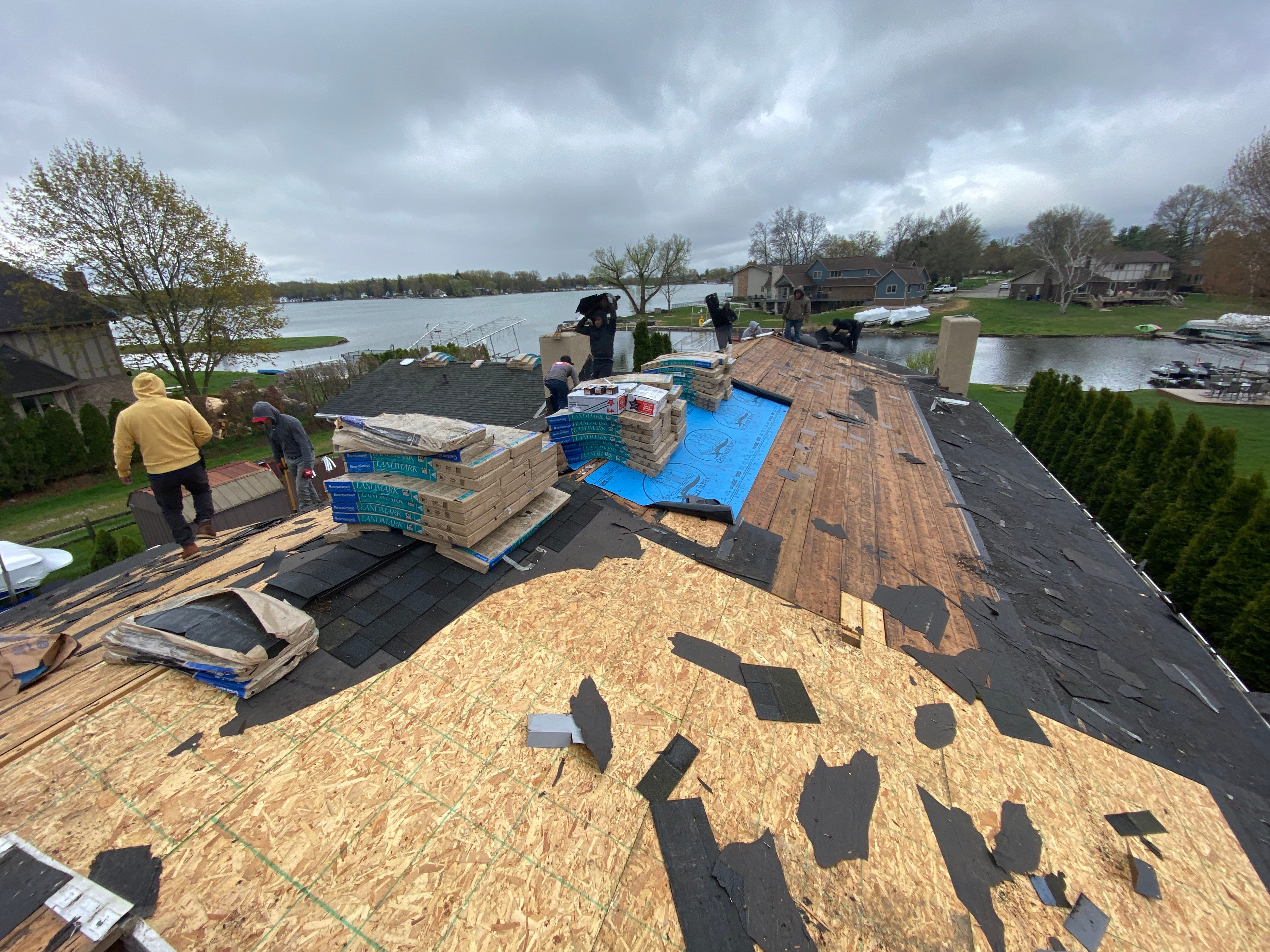 Roof Replacement using CertainTeed Landmark by 180 Contractors