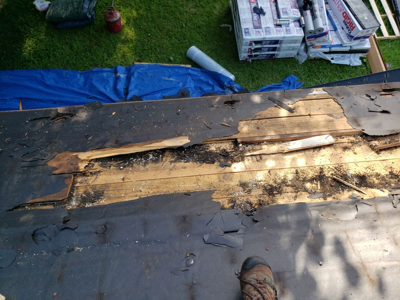 Residential Roofing Repair using Roof Replacement by American Roofing & Construction LLC
