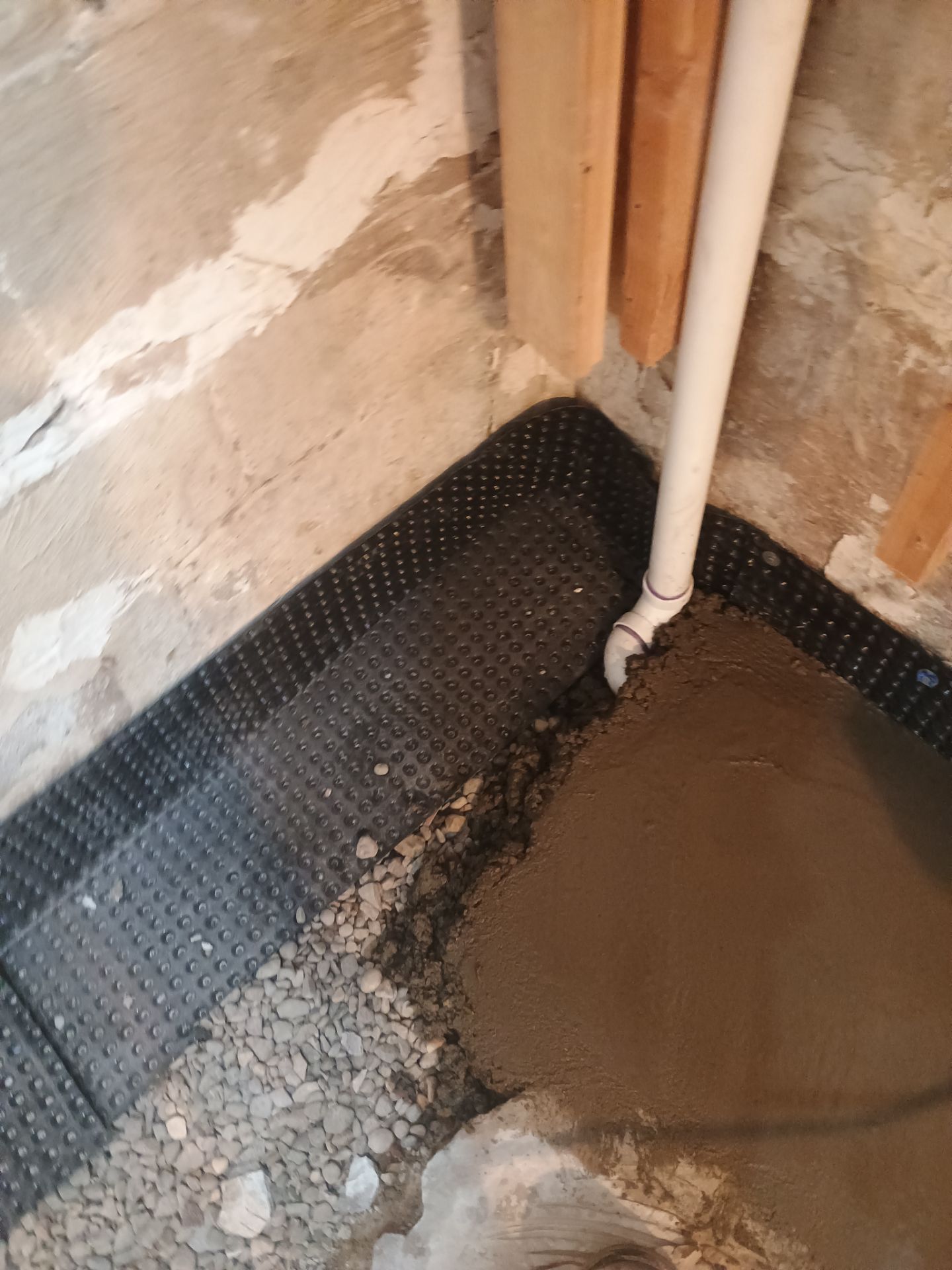 Drain Tile in Minneapolis for Kristen & Taylor by Waterproofing Northeast