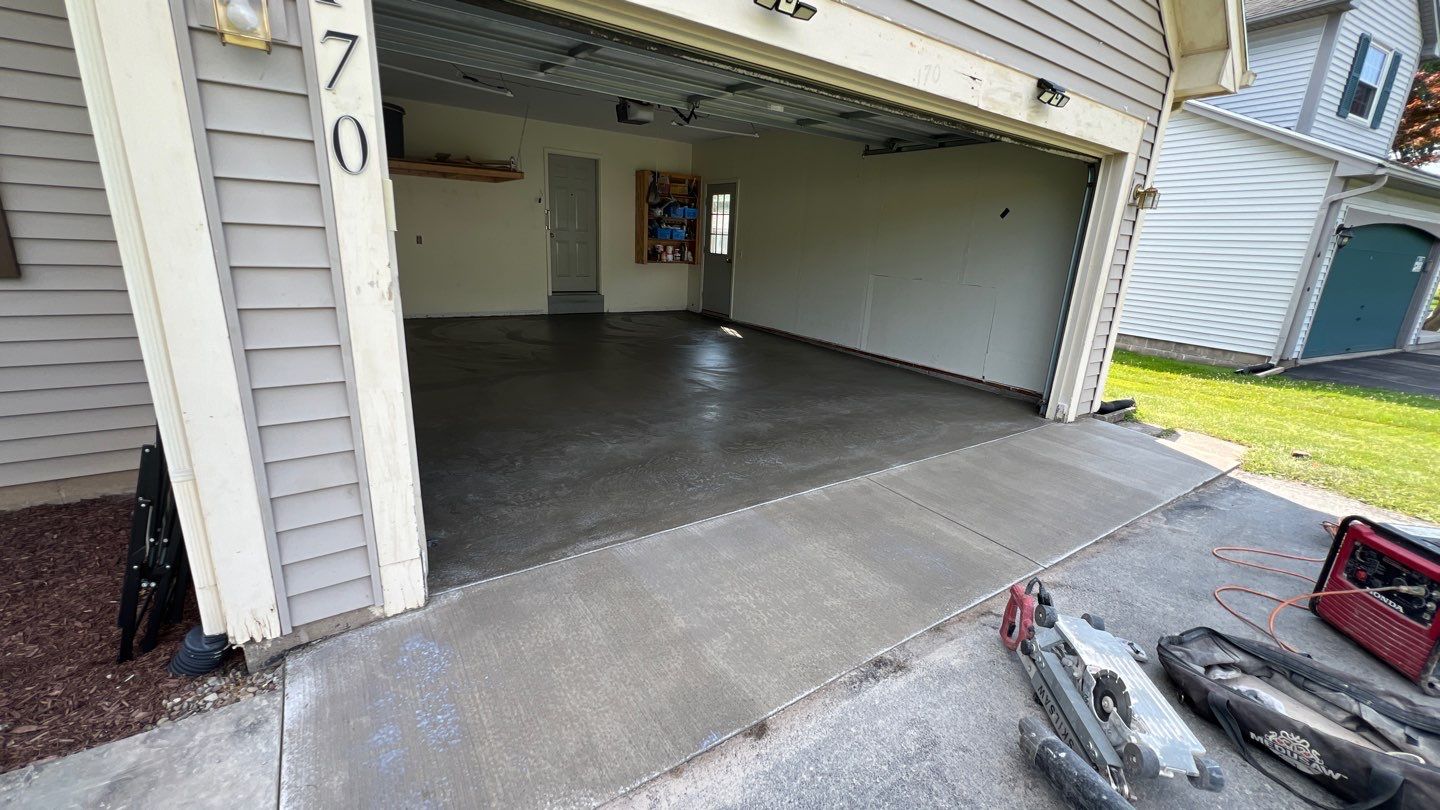 Rochester Garage Floor Replacement by NG Masonry & Construction LLC