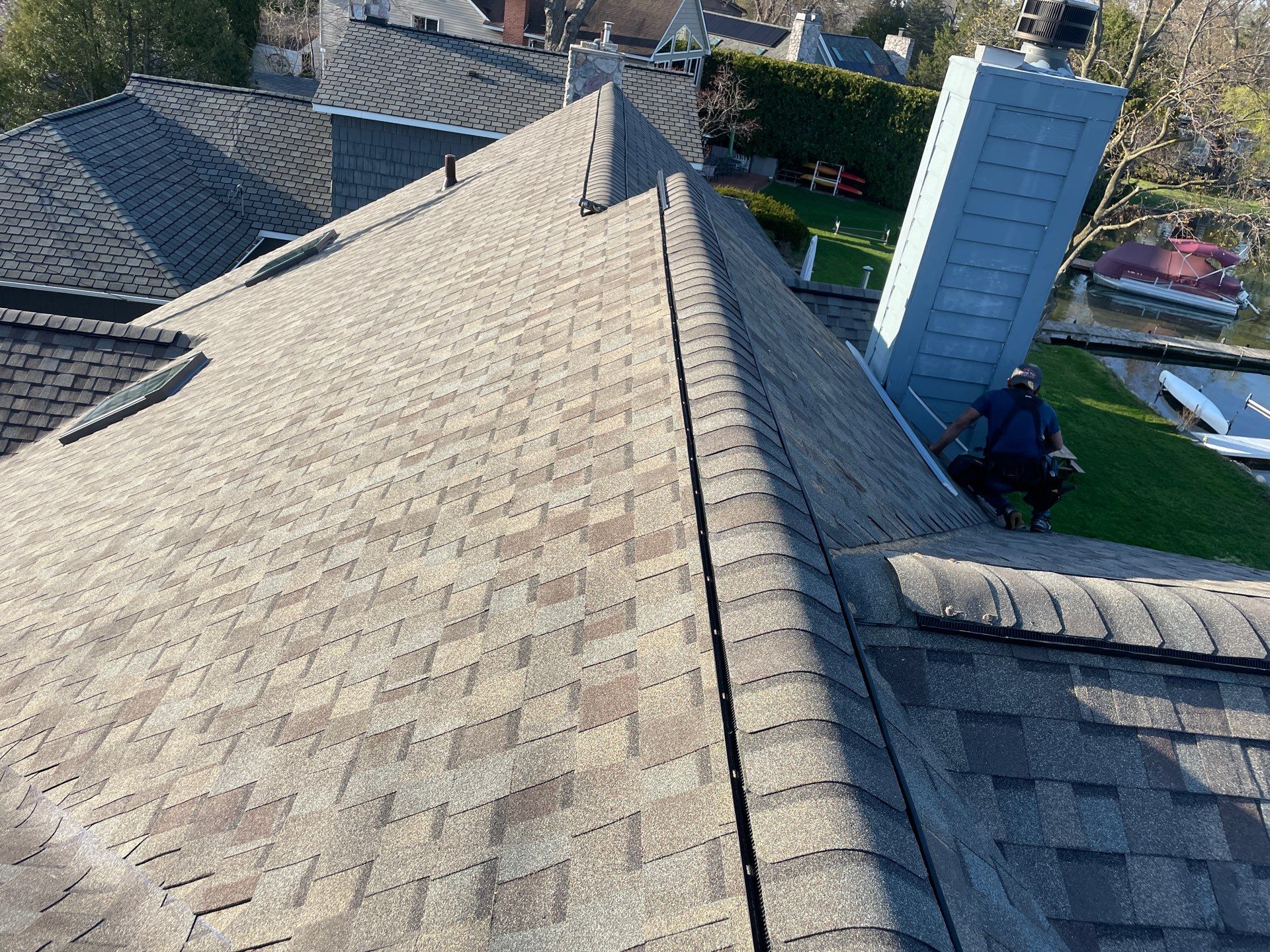Roof Replacement using CertainTeed Landmark by 180 Contractors