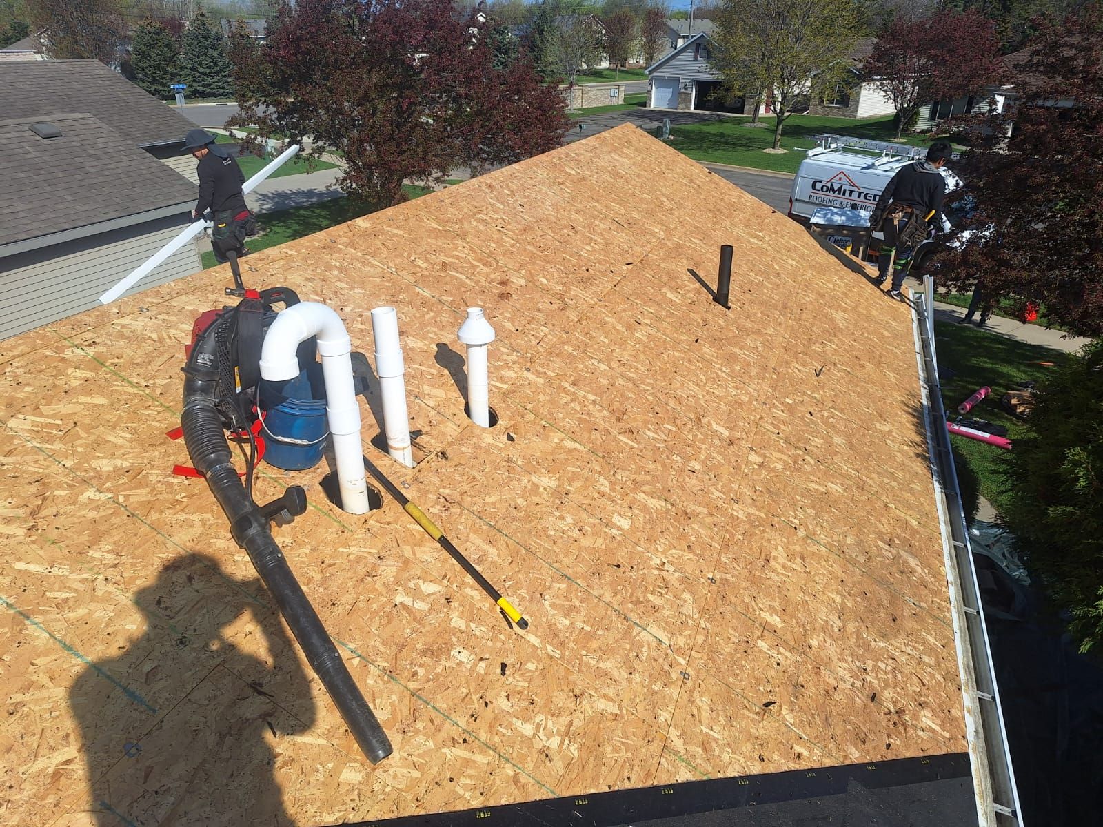 Project in Waite Park by CoMitted 365 Roofing & Exteriors 