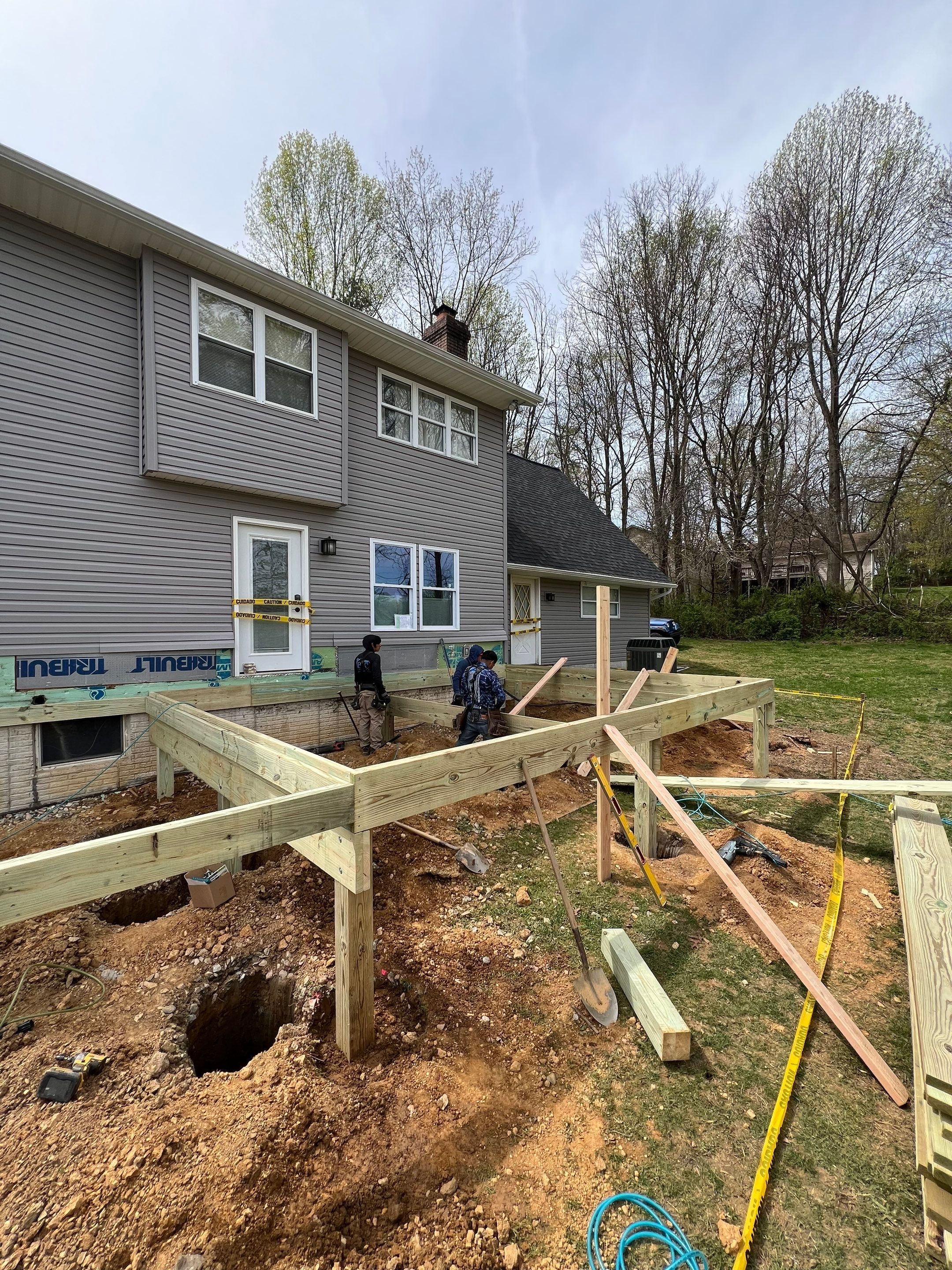 Addition & Deck  by Bec Construction Llc
