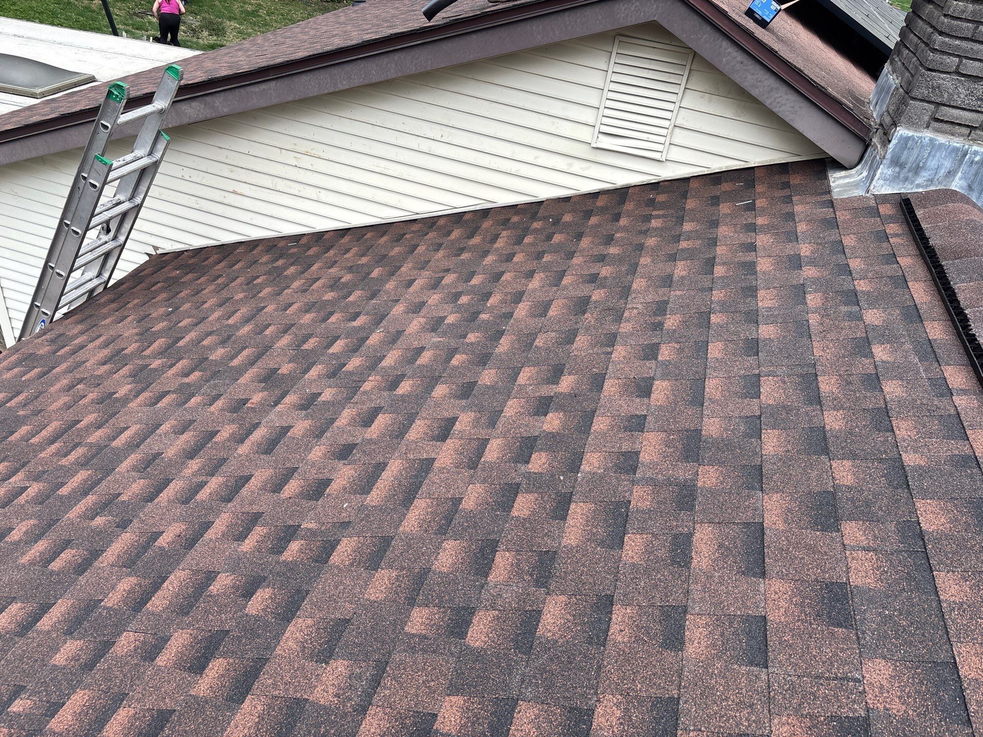 Asphalt shingles in Orange, CT gives homeowner brand new roof! by DiGiorgi Roofing and Siding Inc