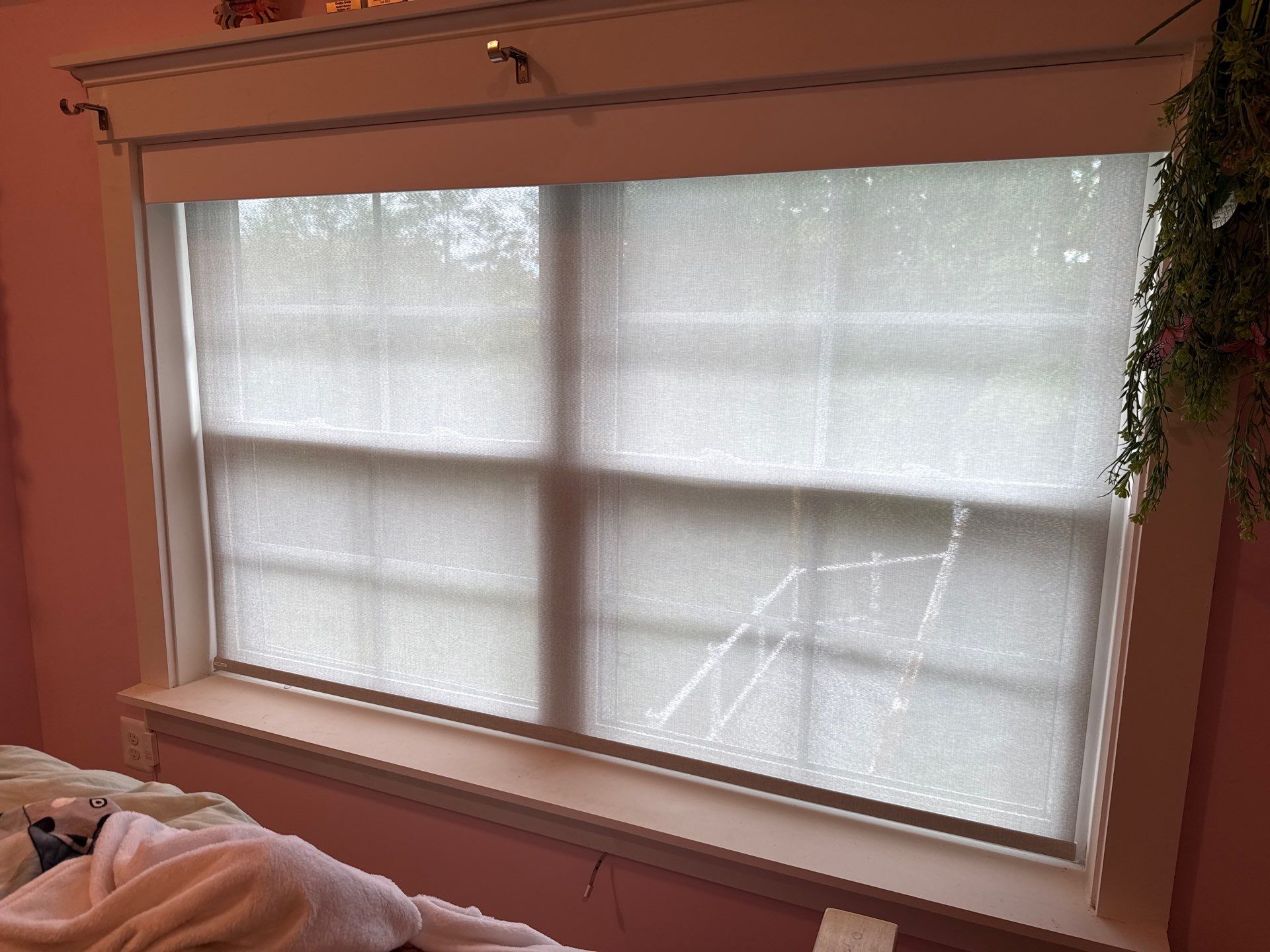Roman Shade Project in Owings, MD by Southern Maryland Custom Blinds
