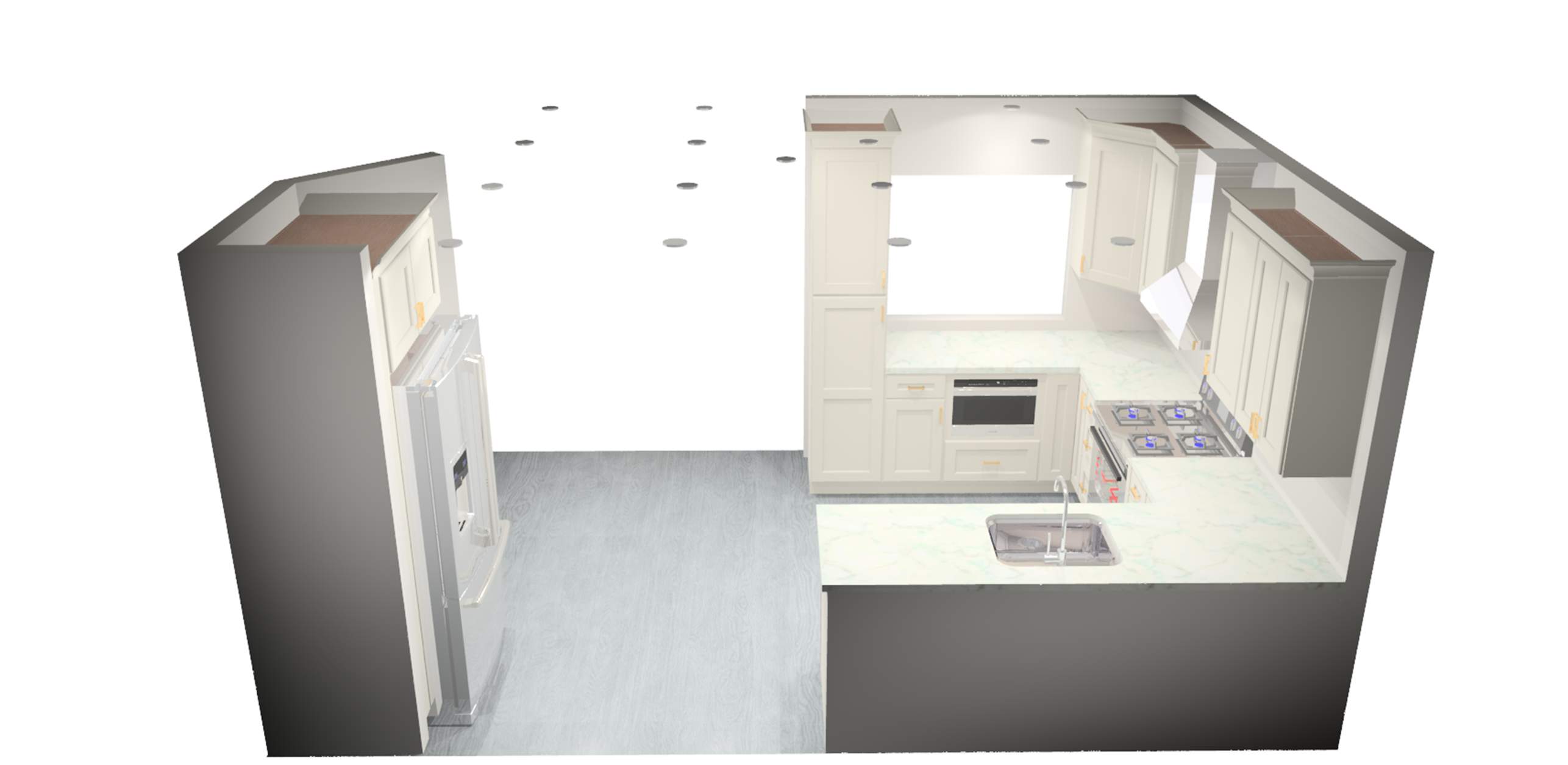 Kitchen Renovation West End by Ajayi Design and Construction 